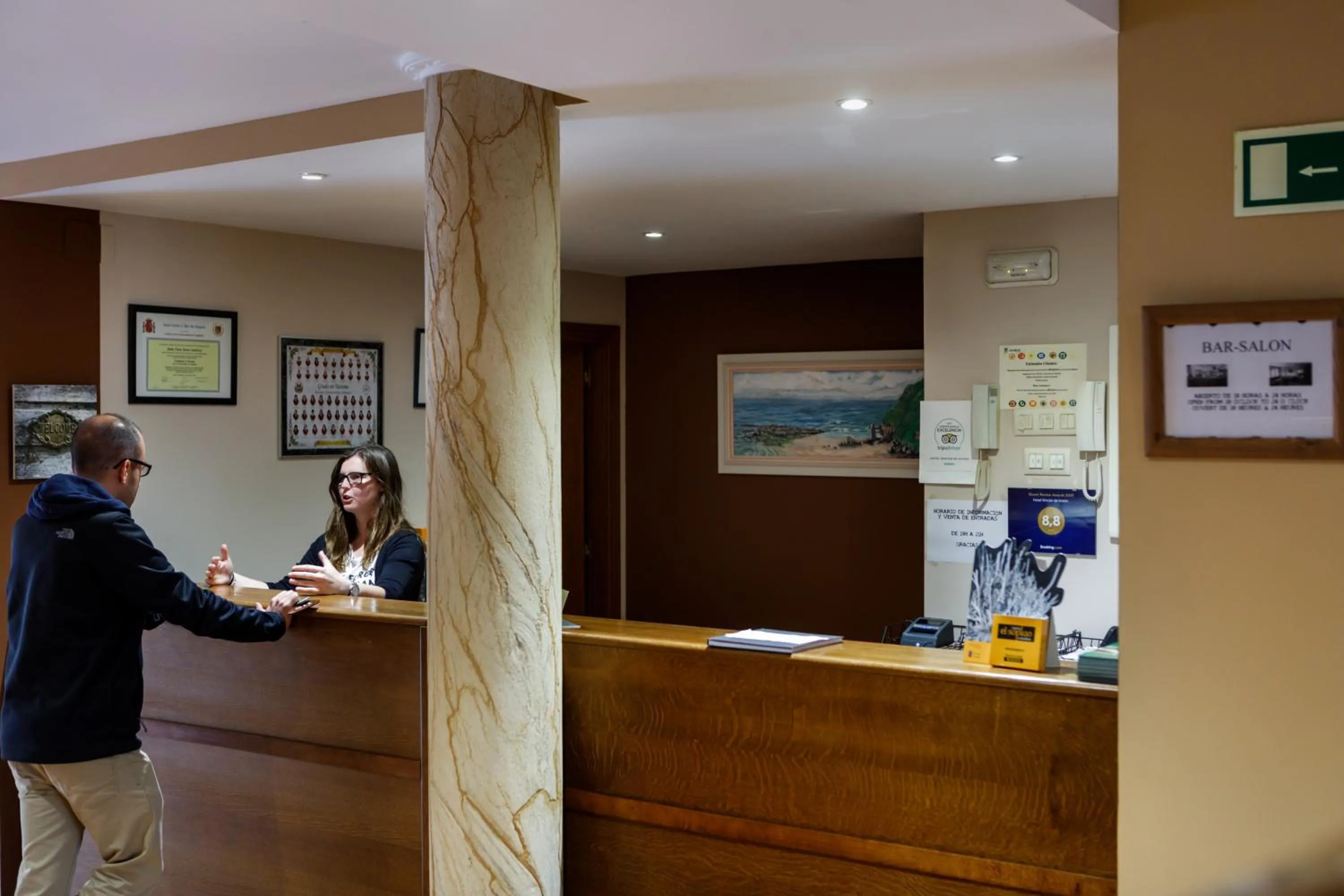 Lobby or reception in Hotel Rincón de Antón