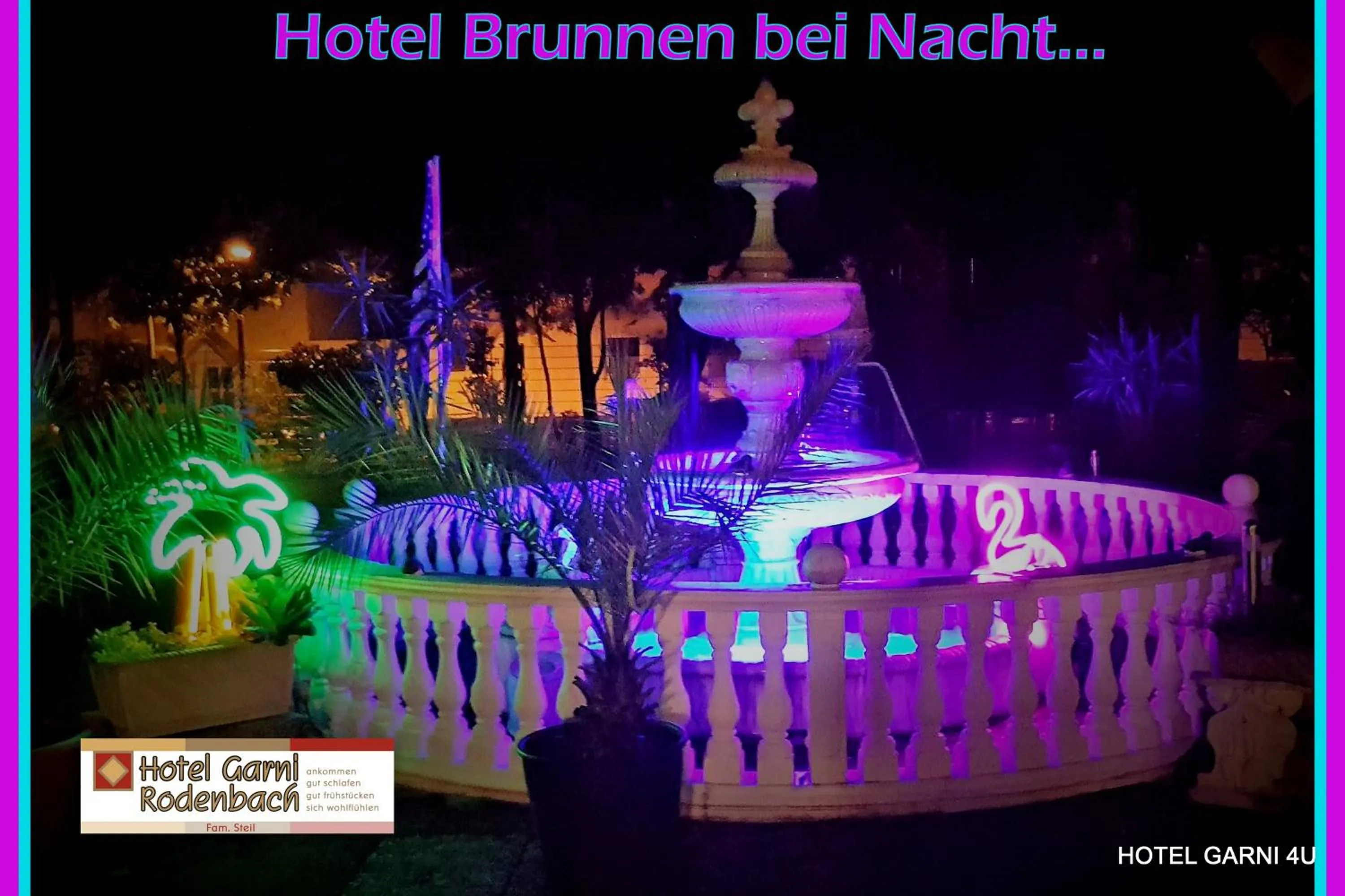 Night in Hotel Garni Rodenbach