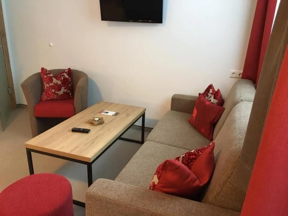 Seating area in Pension Lagler
