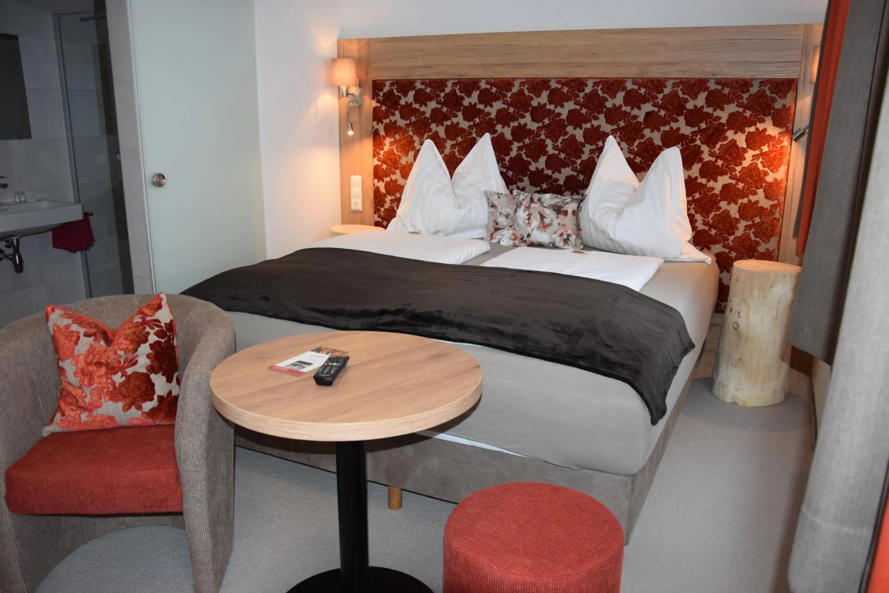Photo of the whole room, Bed in Pension Lagler