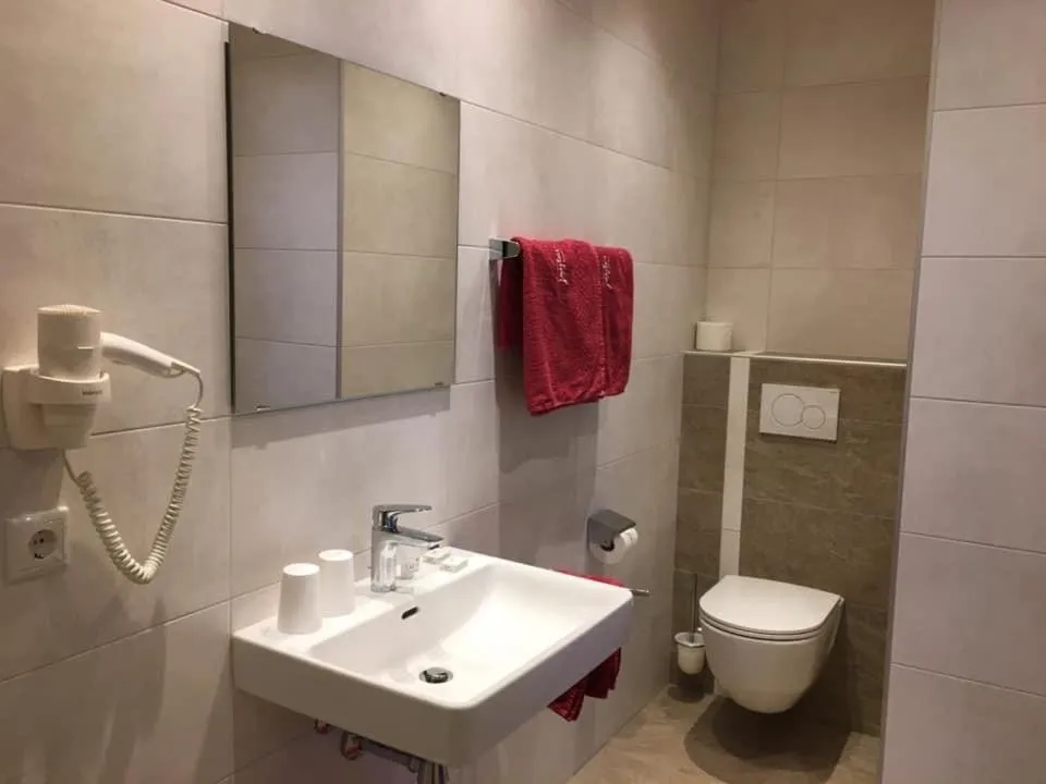Bathroom in Pension Lagler