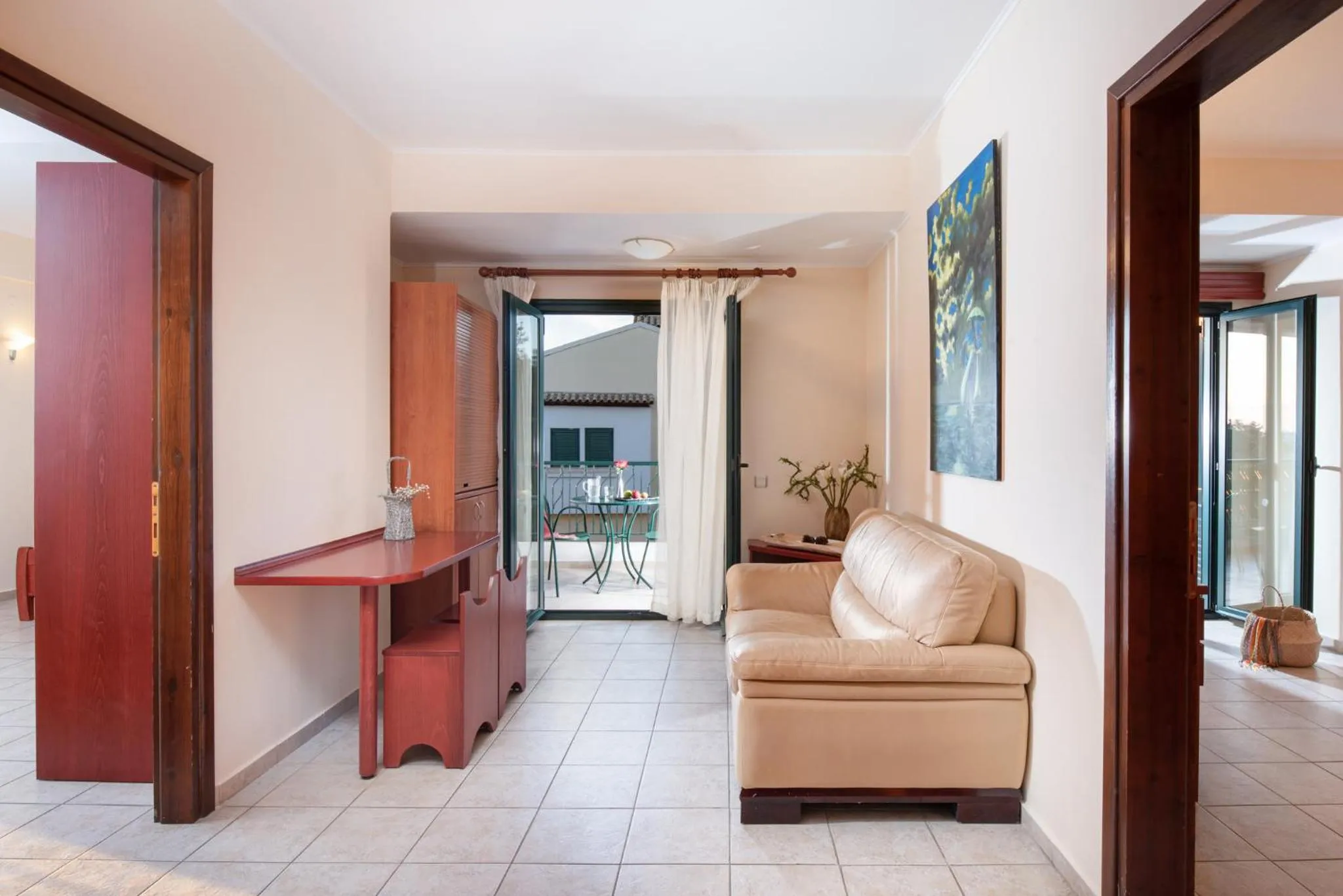 Kitchen or kitchenette in Lesse Hotel