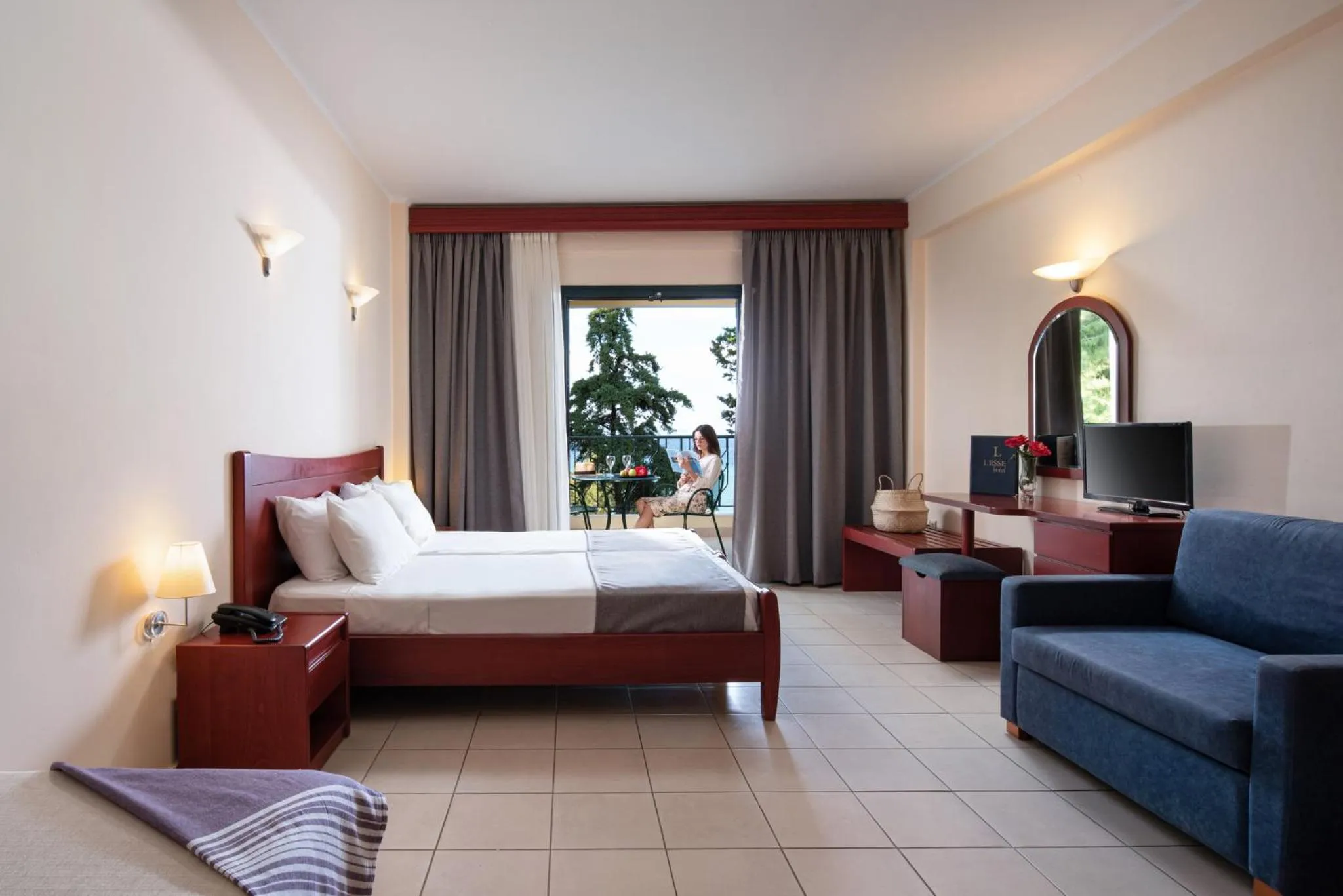 Balcony/Terrace in Lesse Hotel