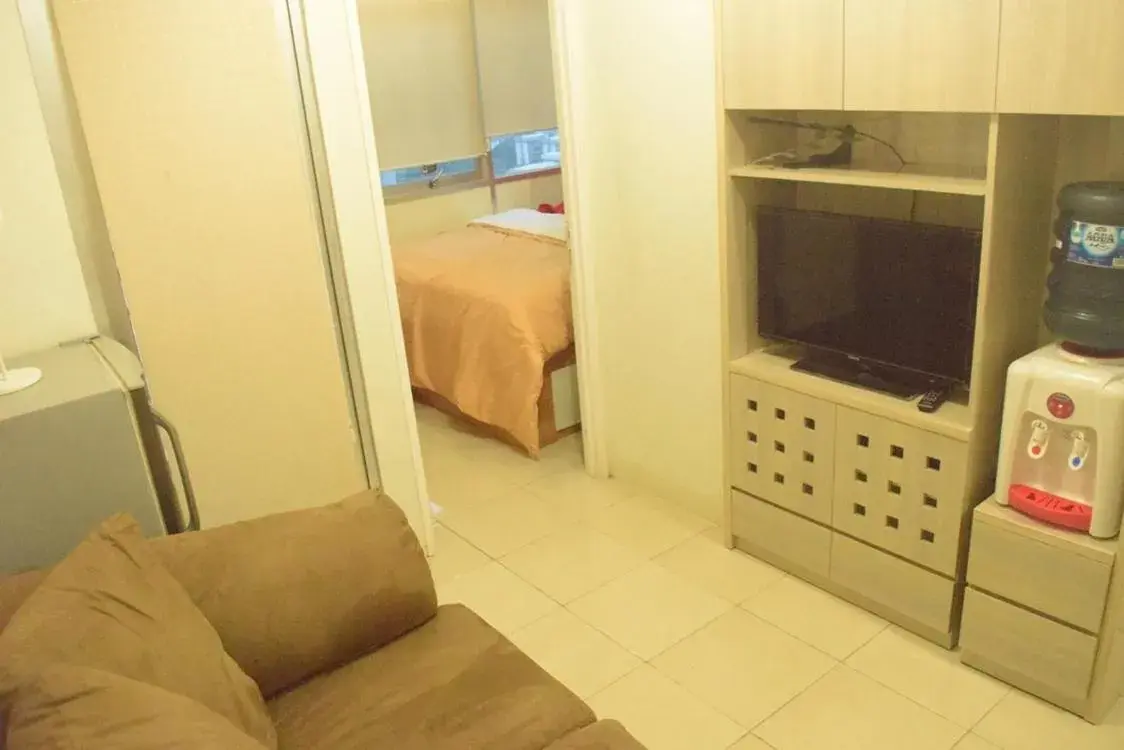 Living room, Bed in Pakubuwono Terrace Apartment Living room, Bed in Pakubuwono Terrace Apartment