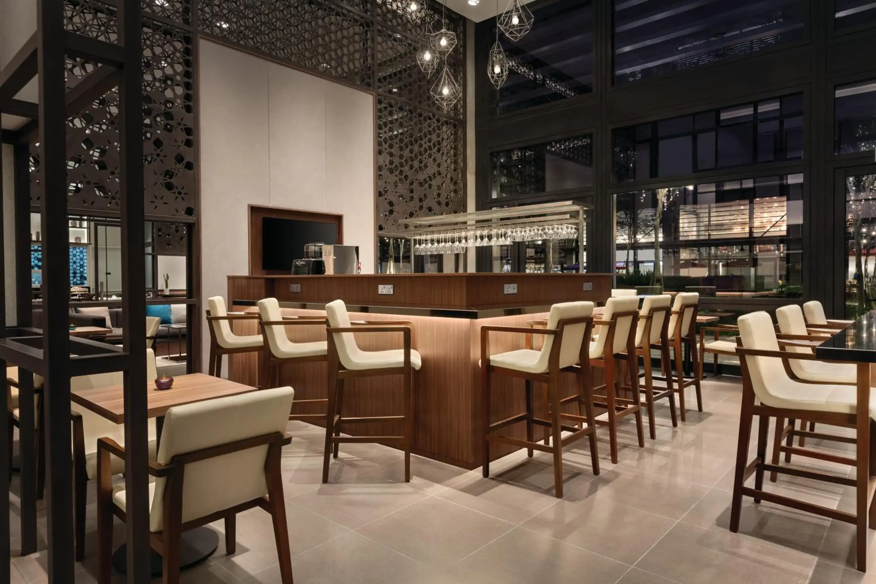 Lounge or bar in Hyatt House Kuala Lumpur, Mont Kiara Lounge or bar in Hyatt House Kuala Lumpur, Mont Kiara
