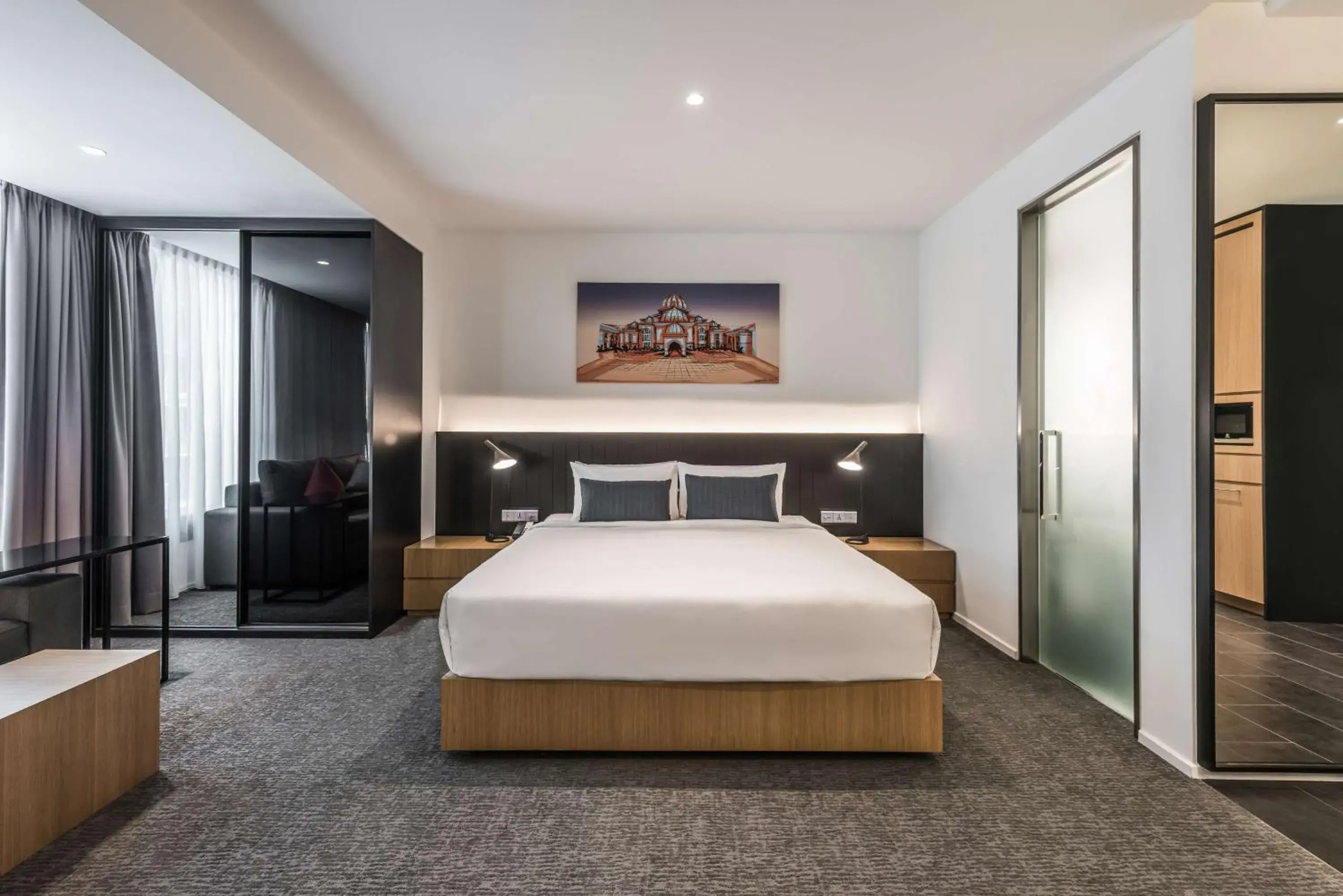 Photo of the whole room, Bed in Hyatt House Kuala Lumpur, Mont Kiara Photo of the whole room, Bed in Hyatt House Kuala Lumpur, Mont Kiara