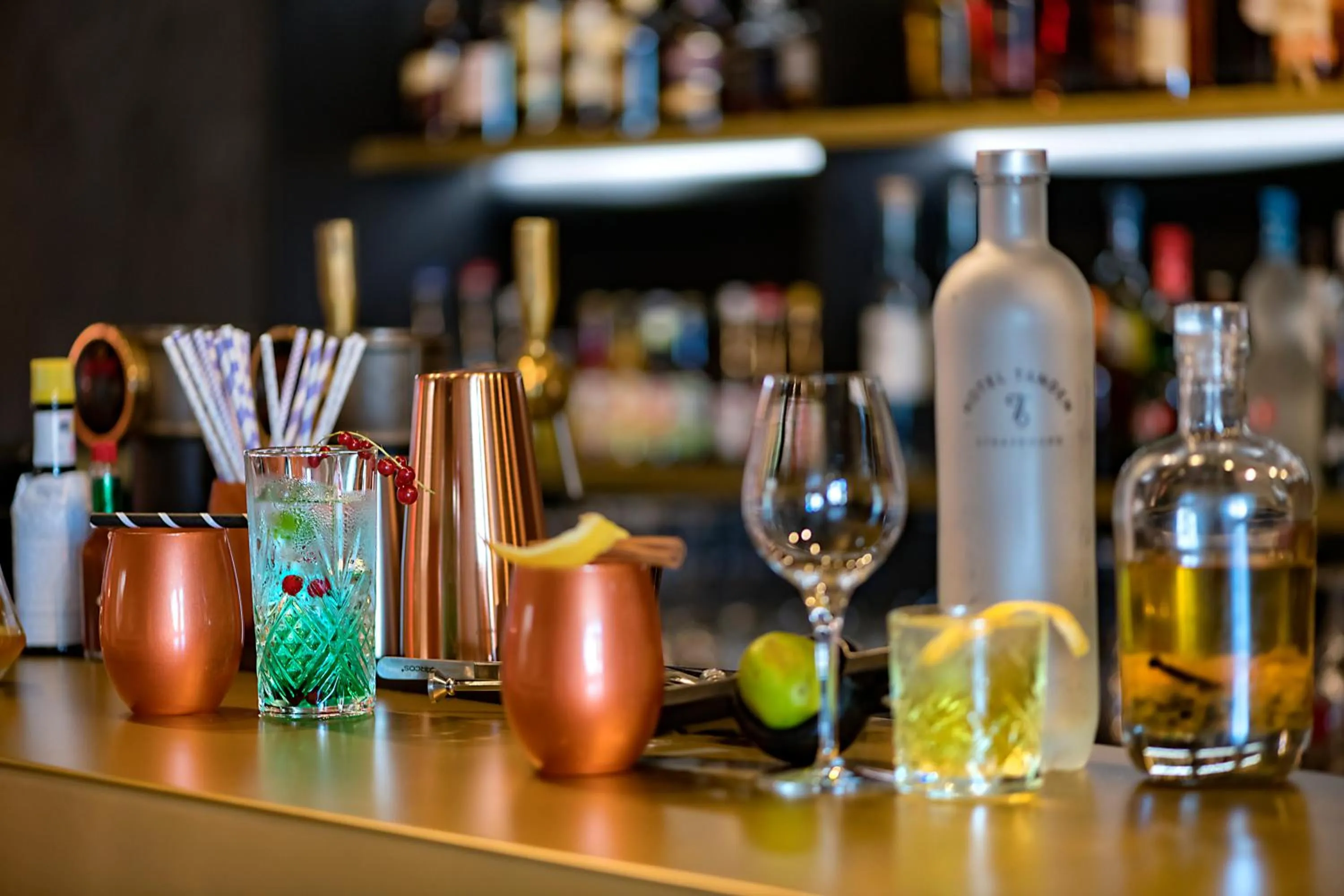 Lounge or bar in Hôtel Tandem - Boutique Hôtel