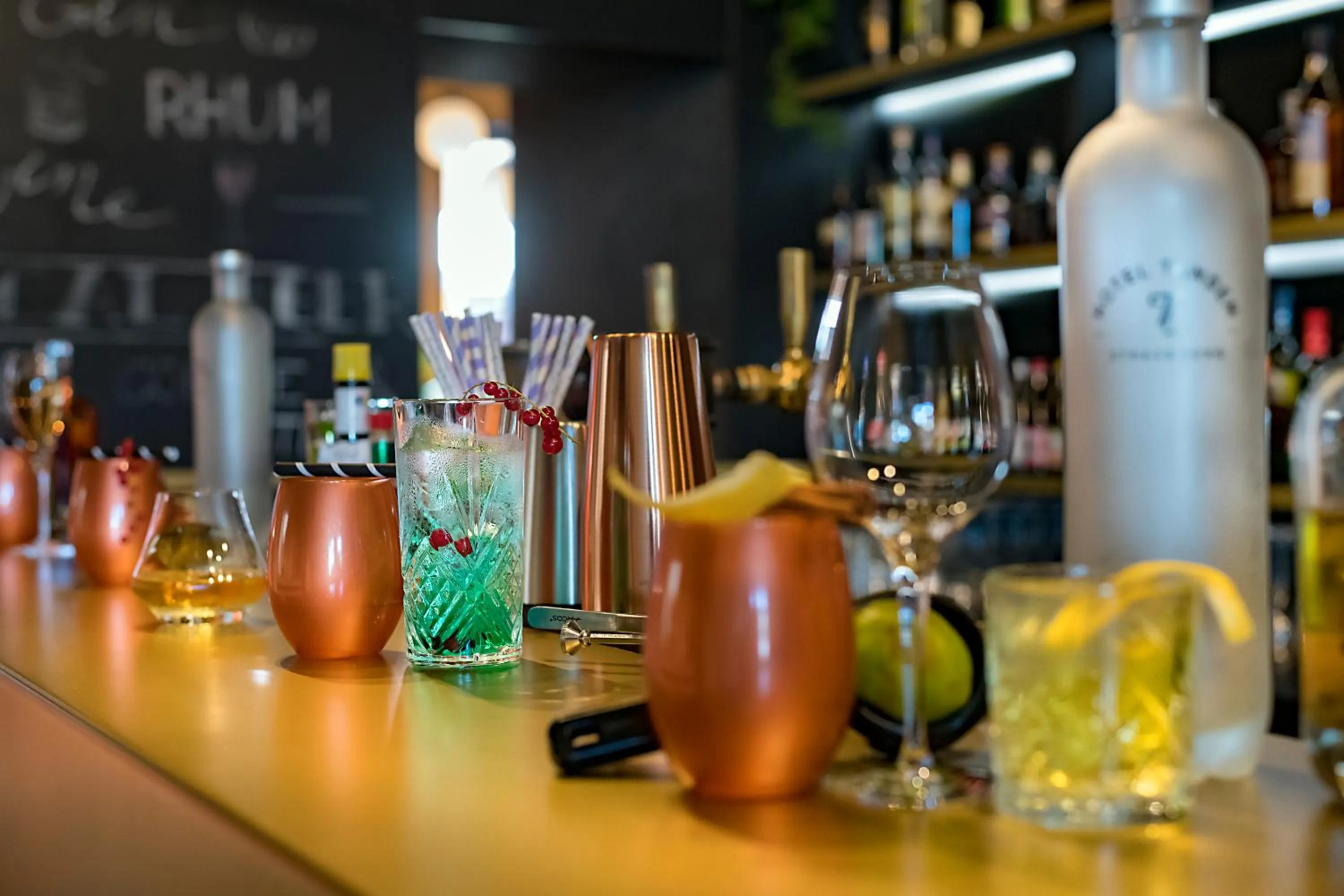 Lounge or bar in Hôtel Tandem - Boutique Hôtel