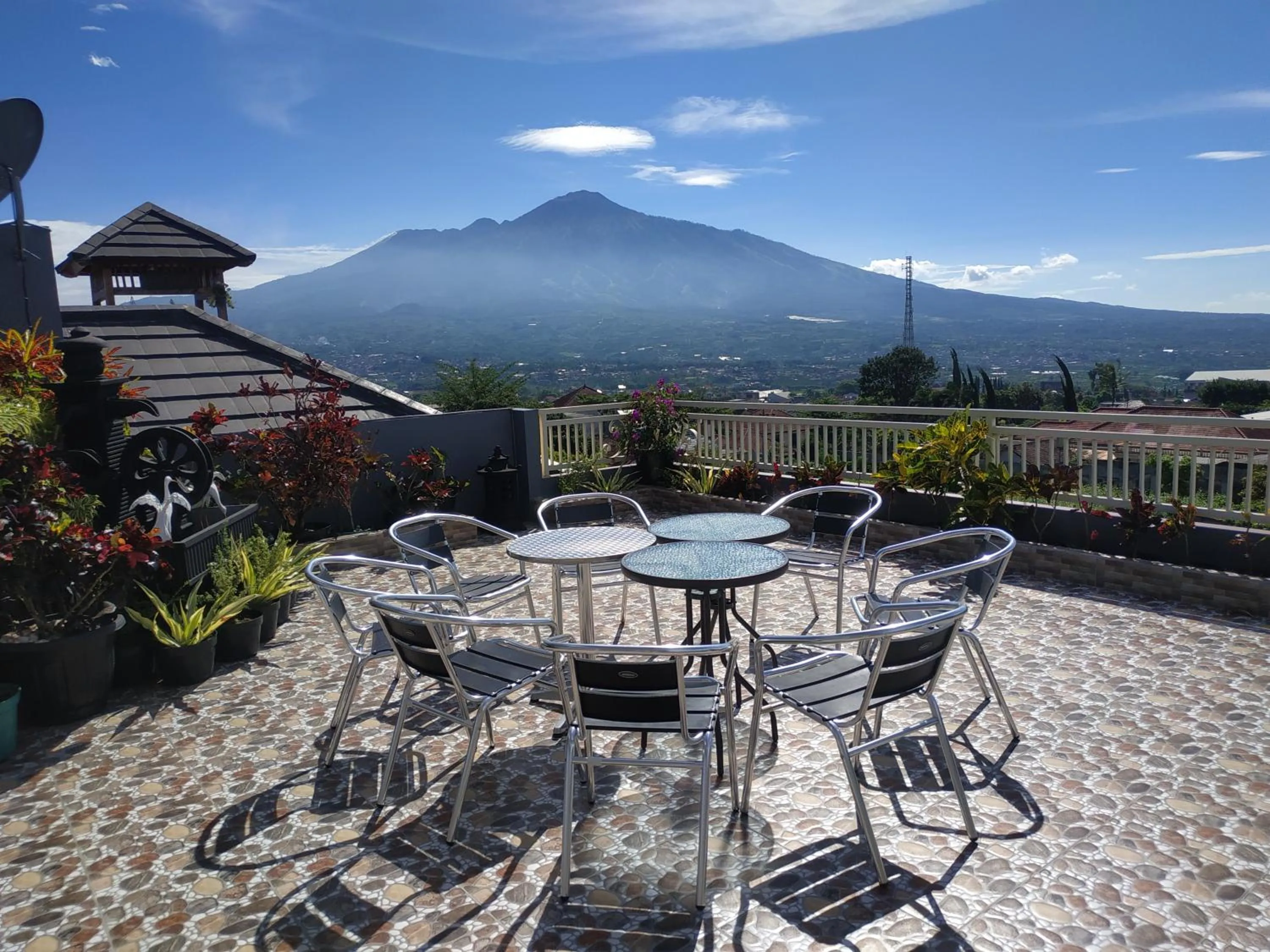 Patio in Villa Gumilang