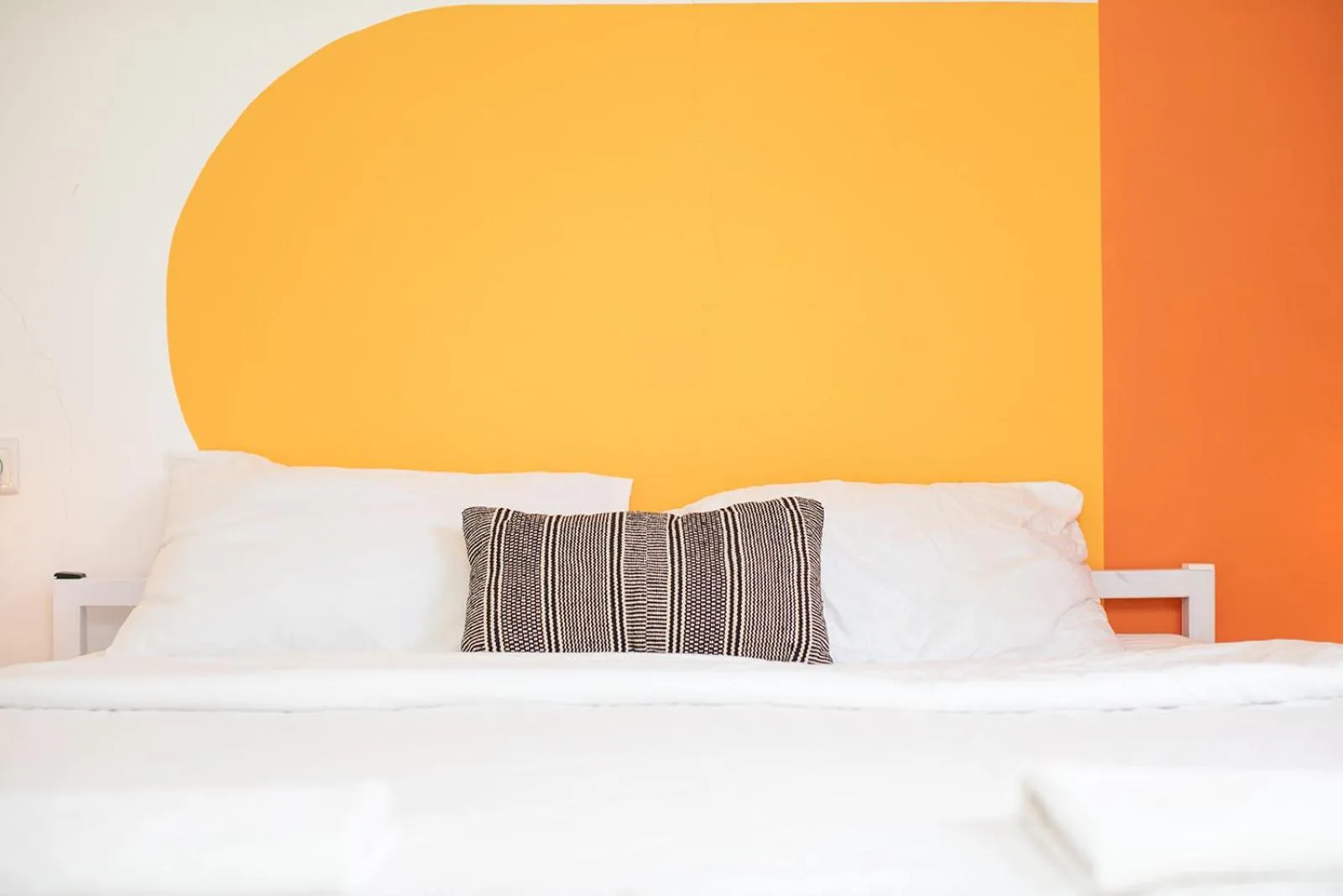 Bed in The White Hill Guesthouse