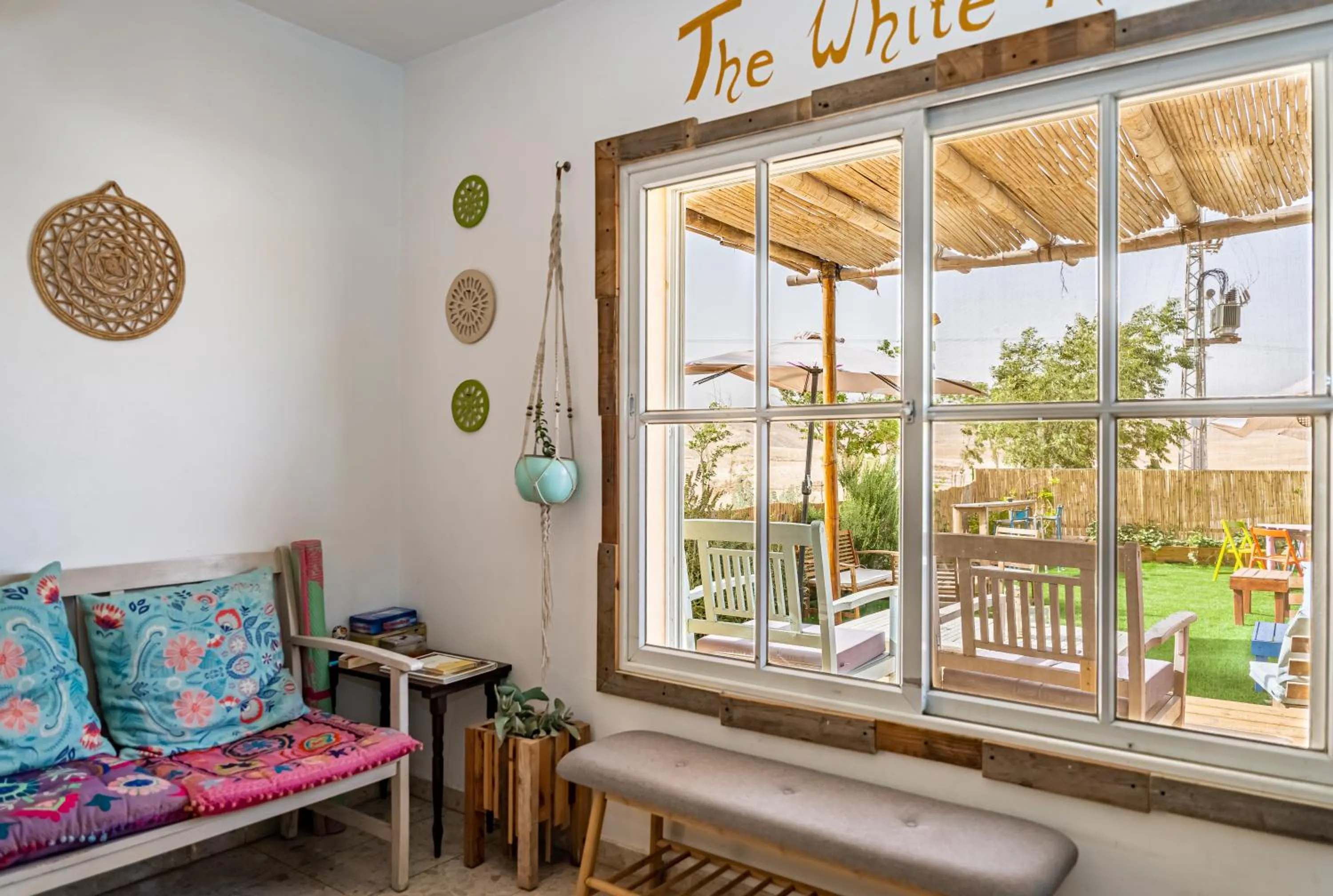 Living room in The White Hill Guesthouse