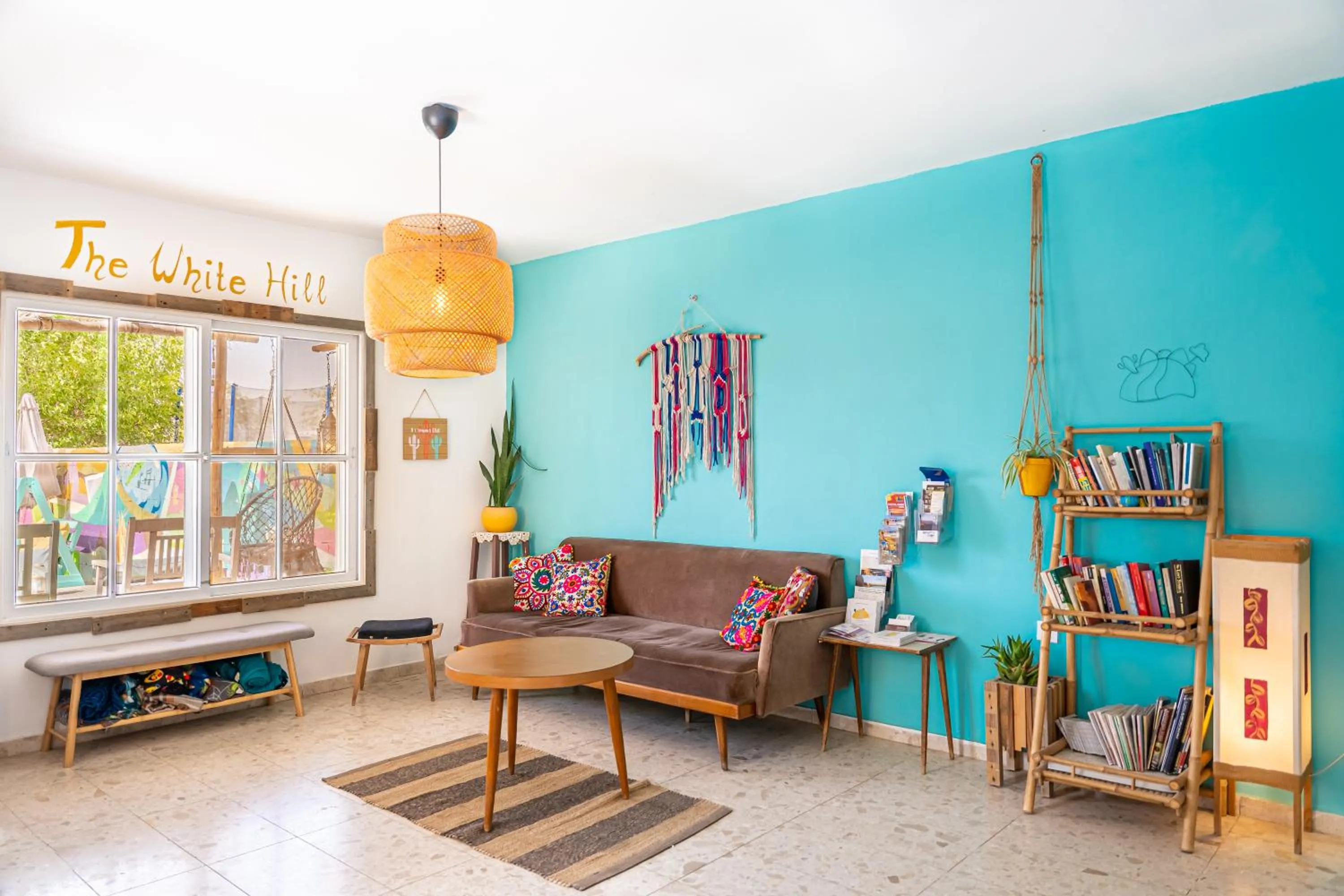 Living room in The White Hill Guesthouse