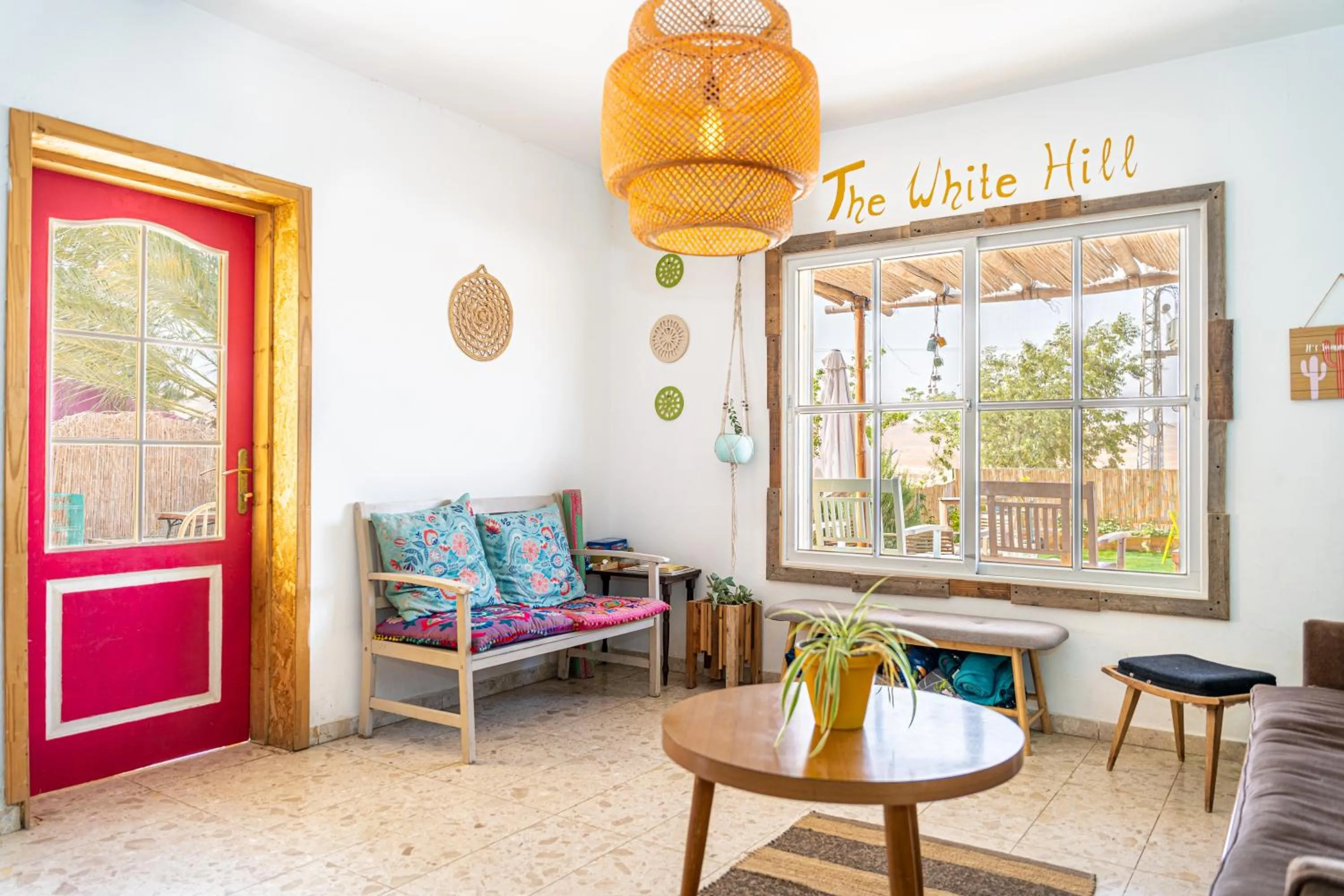 Living room in The White Hill Guesthouse