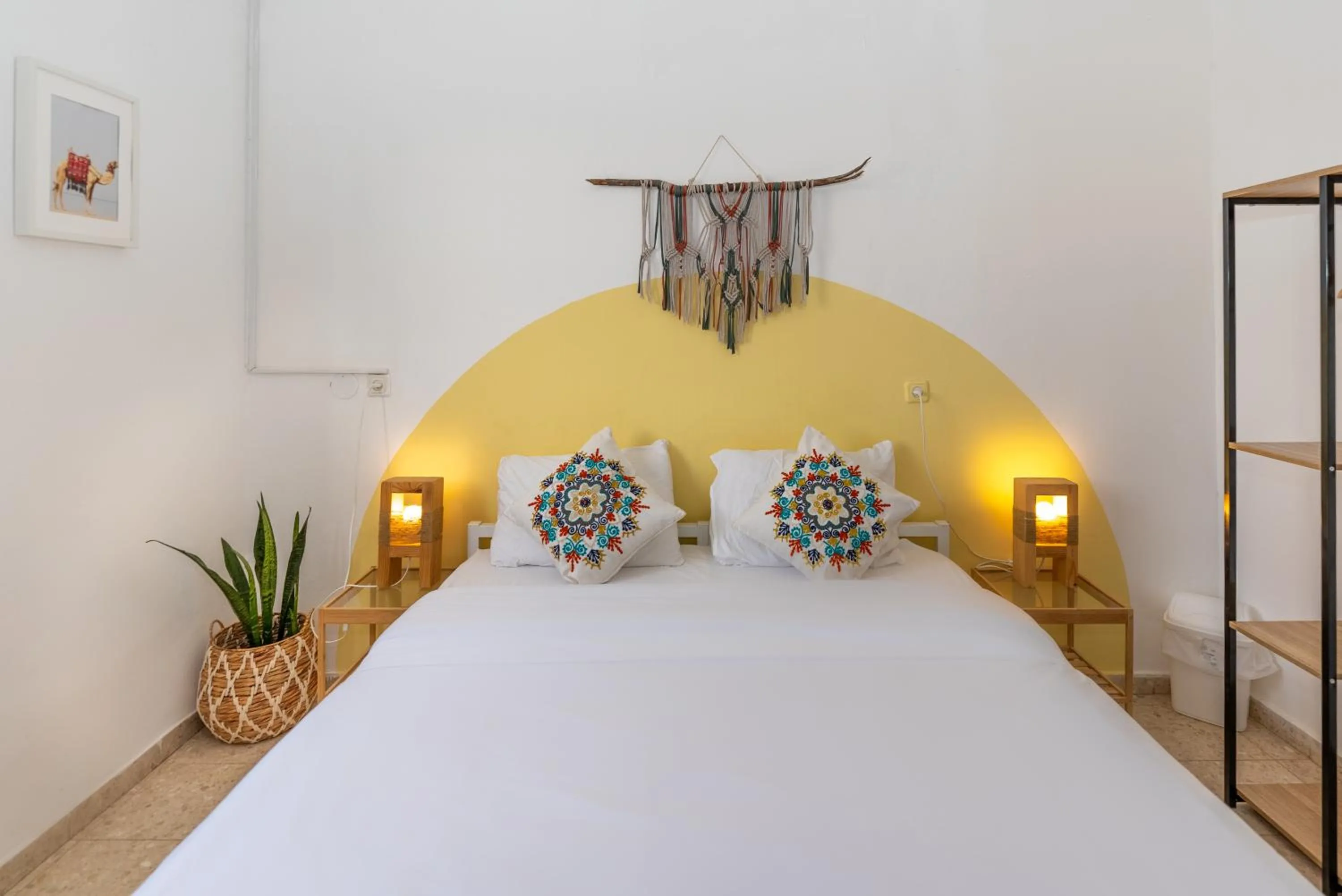 Bed in The White Hill Guesthouse