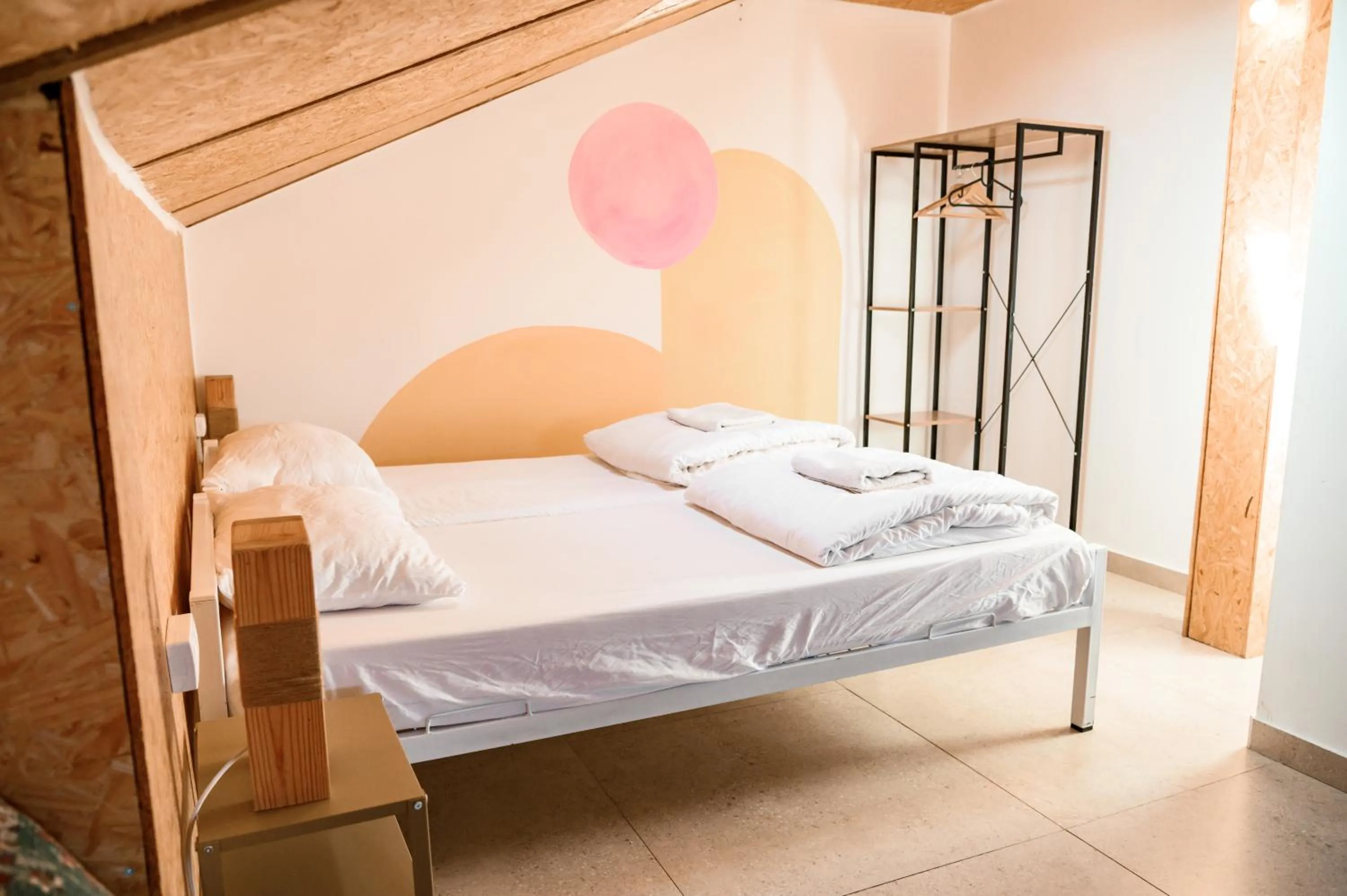 Bed in The White Hill Guesthouse