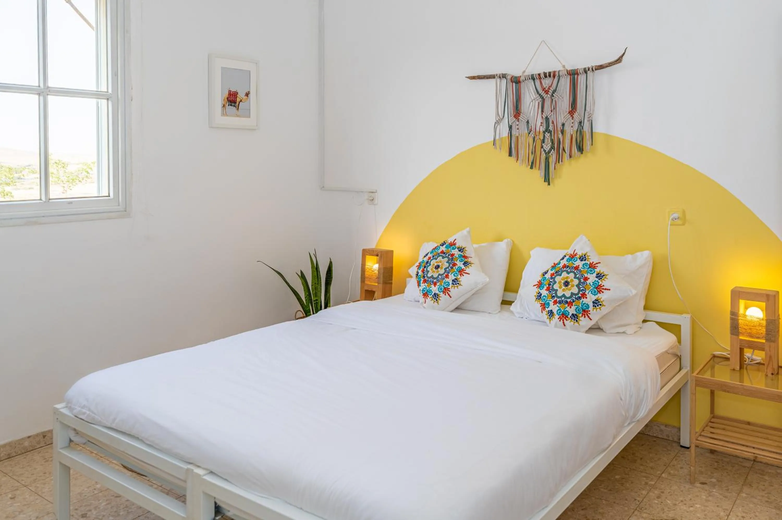 Bed in The White Hill Guesthouse