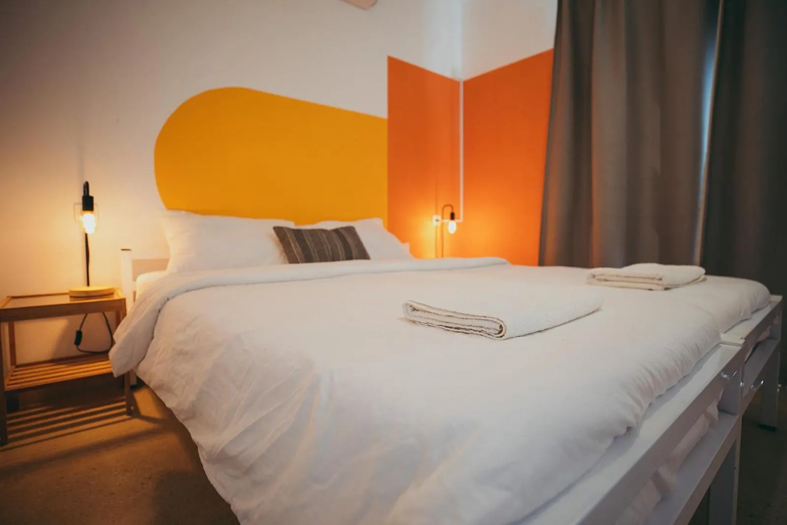 Bed in The White Hill Guesthouse
