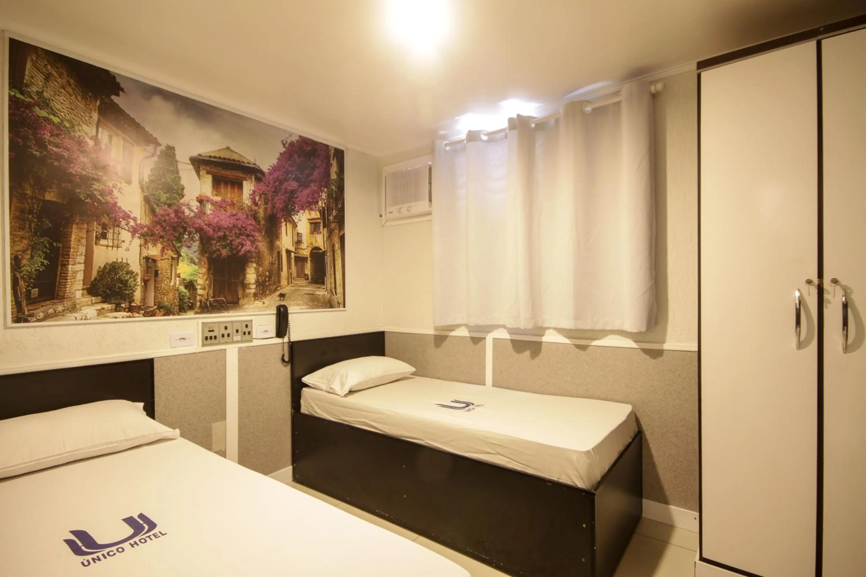 Bed in Calamares Hotel São Caetano