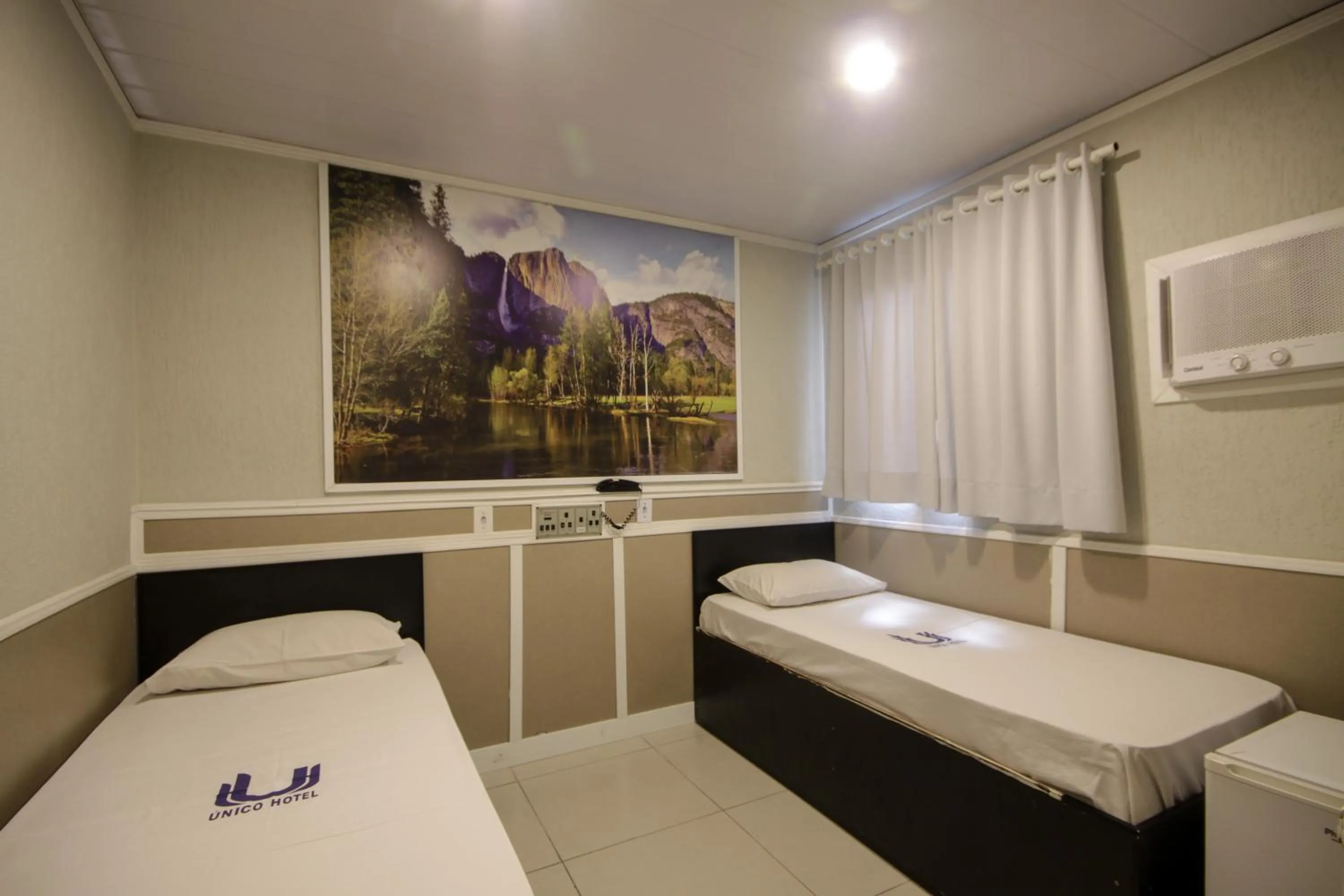 Bed in Calamares Hotel São Caetano