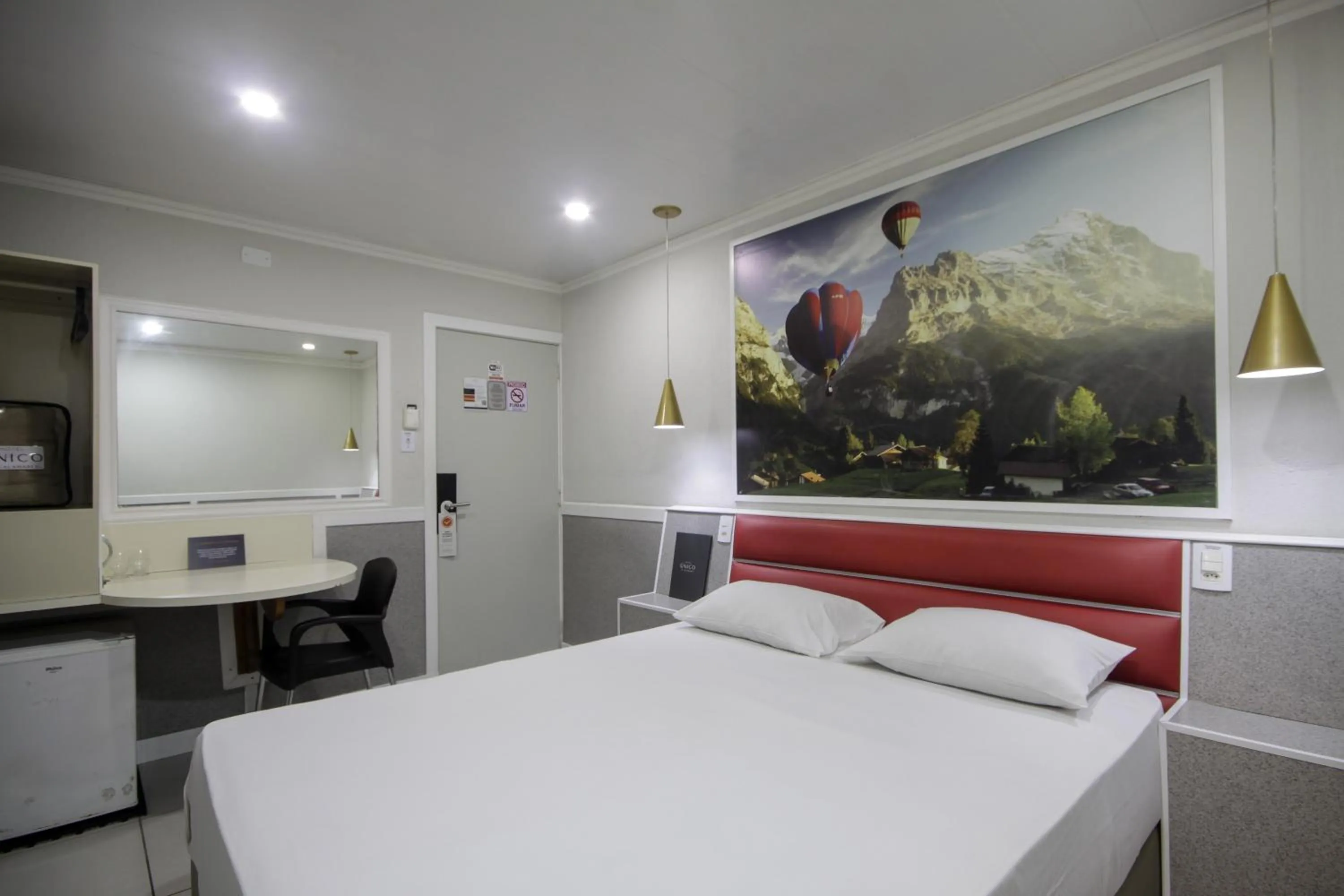 Bed in Calamares Hotel São Caetano