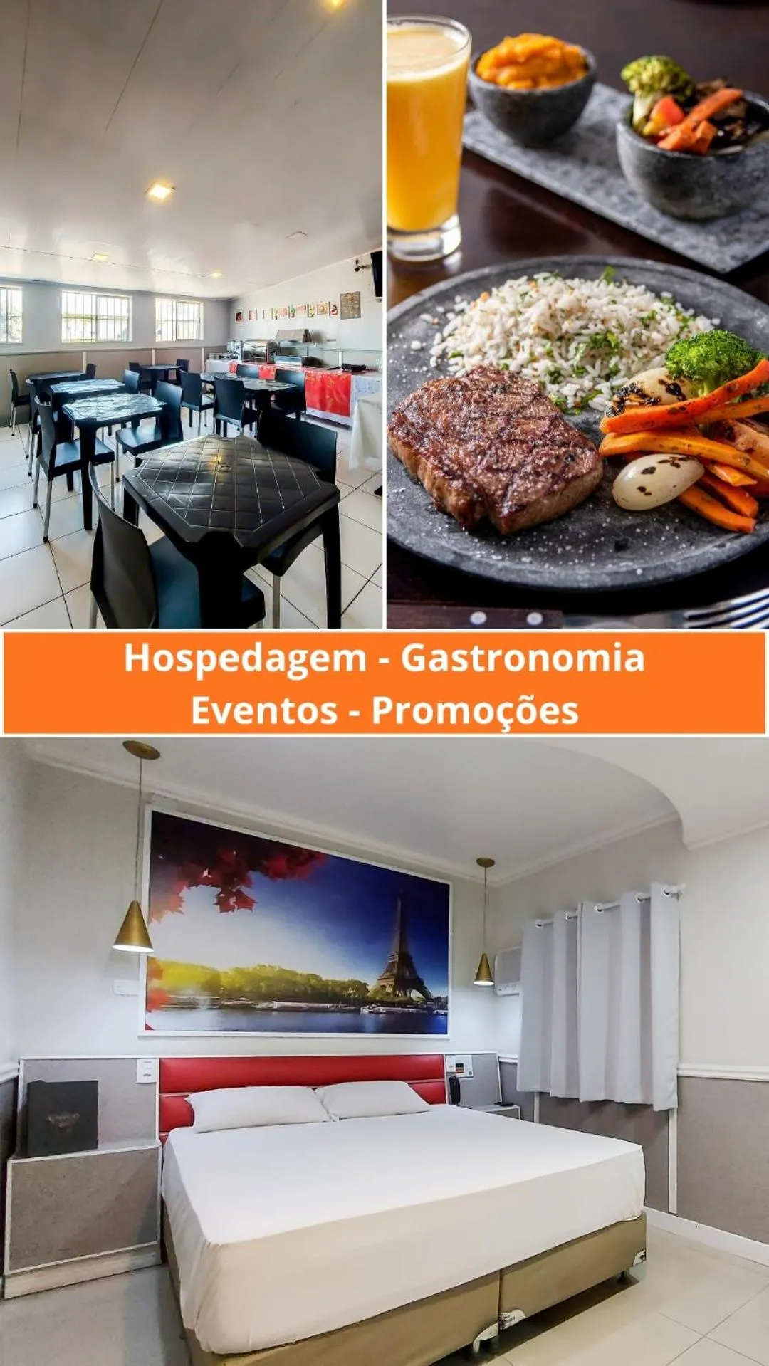 Property building, Bed in Calamares Hotel São Caetano