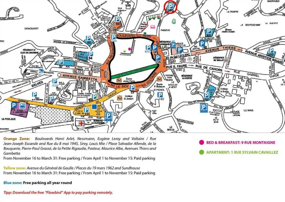 Location in La Lanterne Chambres d'Hotes