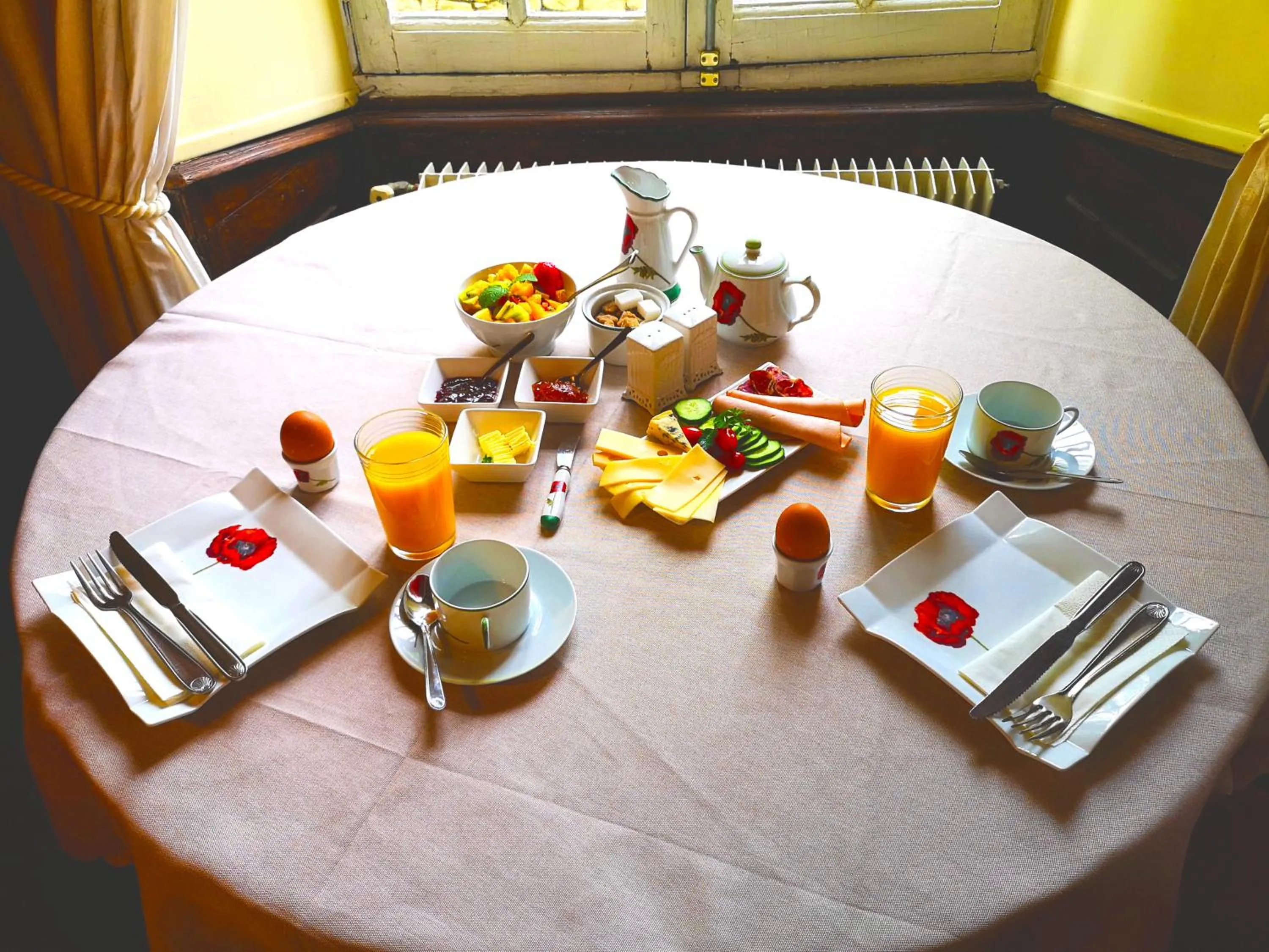 Breakfast in La Lanterne Chambres d'Hotes
