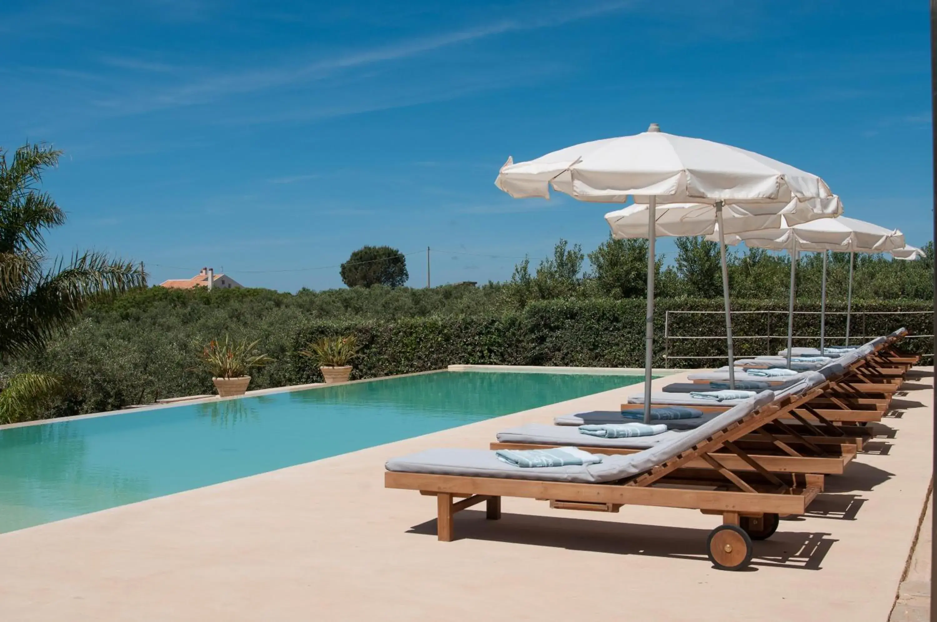 Spring, Swimming Pool in Relais Casina Miregia