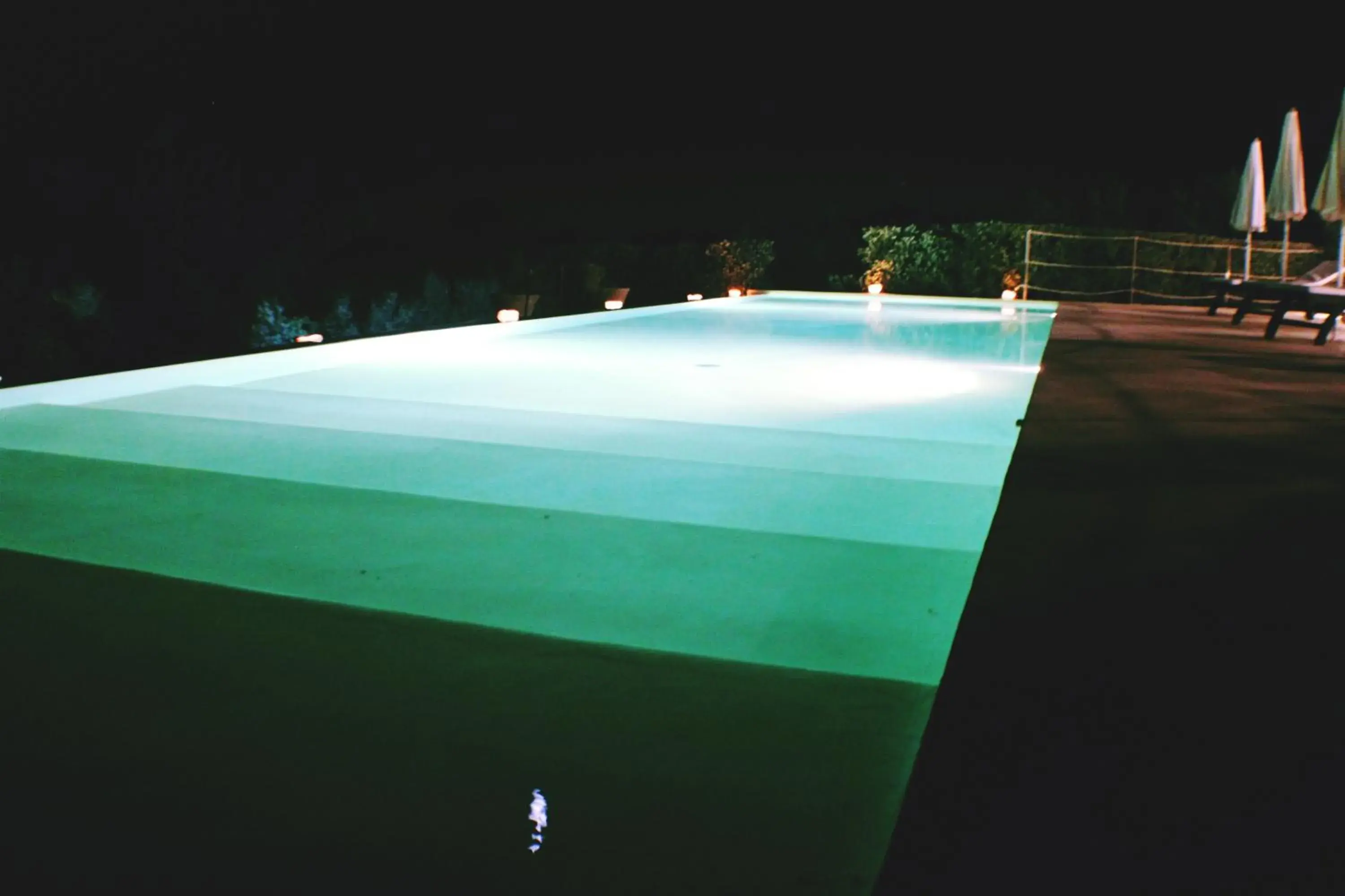 Night, Swimming Pool in Relais Casina Miregia
