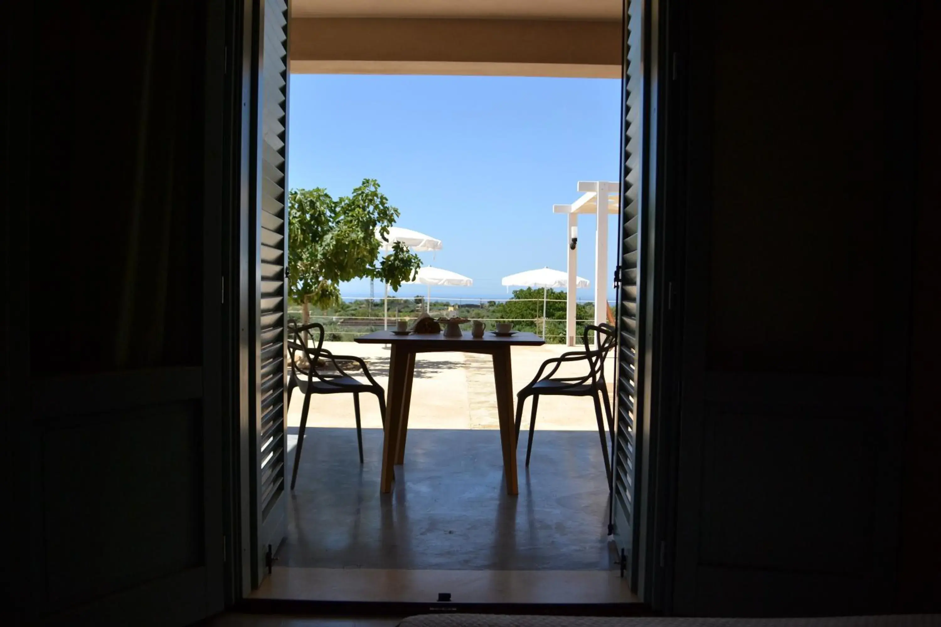 Pool view, Balcony/Terrace in Relais Casina Miregia