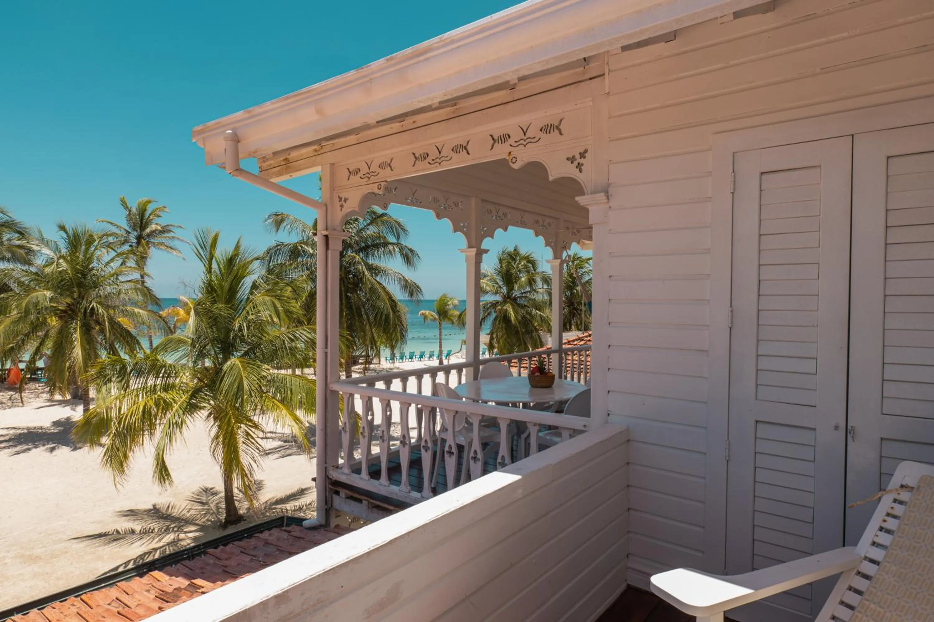 Balcony/Terrace in Hotel Agua Azul Beach Resort