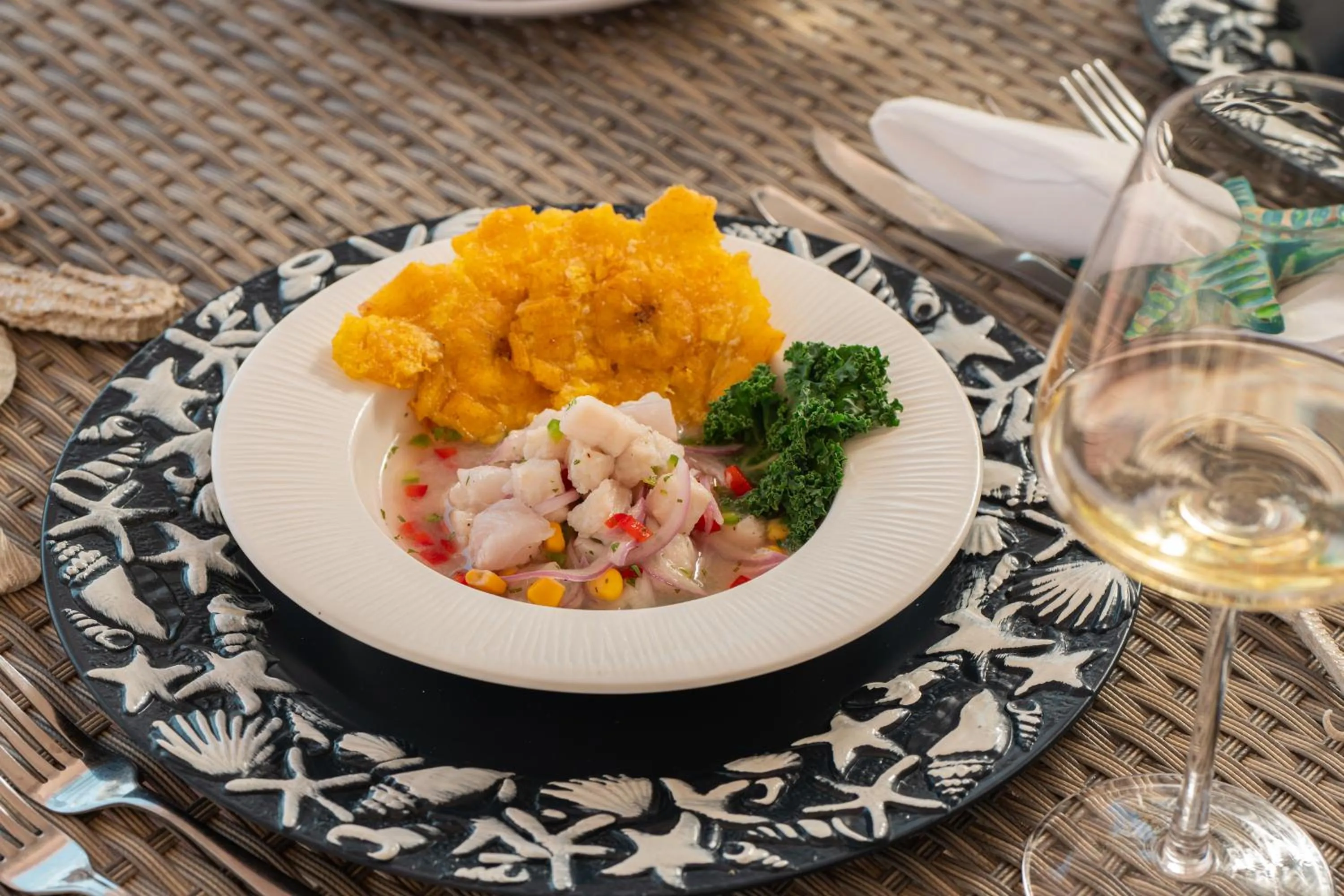 Restaurant/places to eat in Hotel Agua Azul Beach Resort