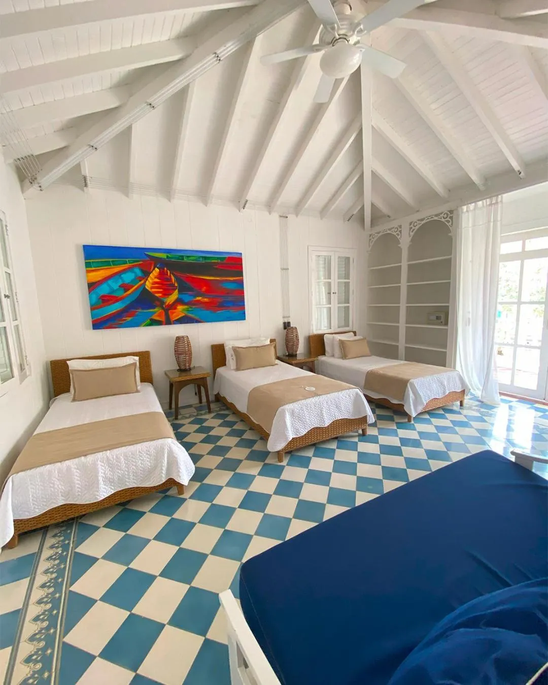 Garden view, Bed in Hotel Agua Azul Beach Resort