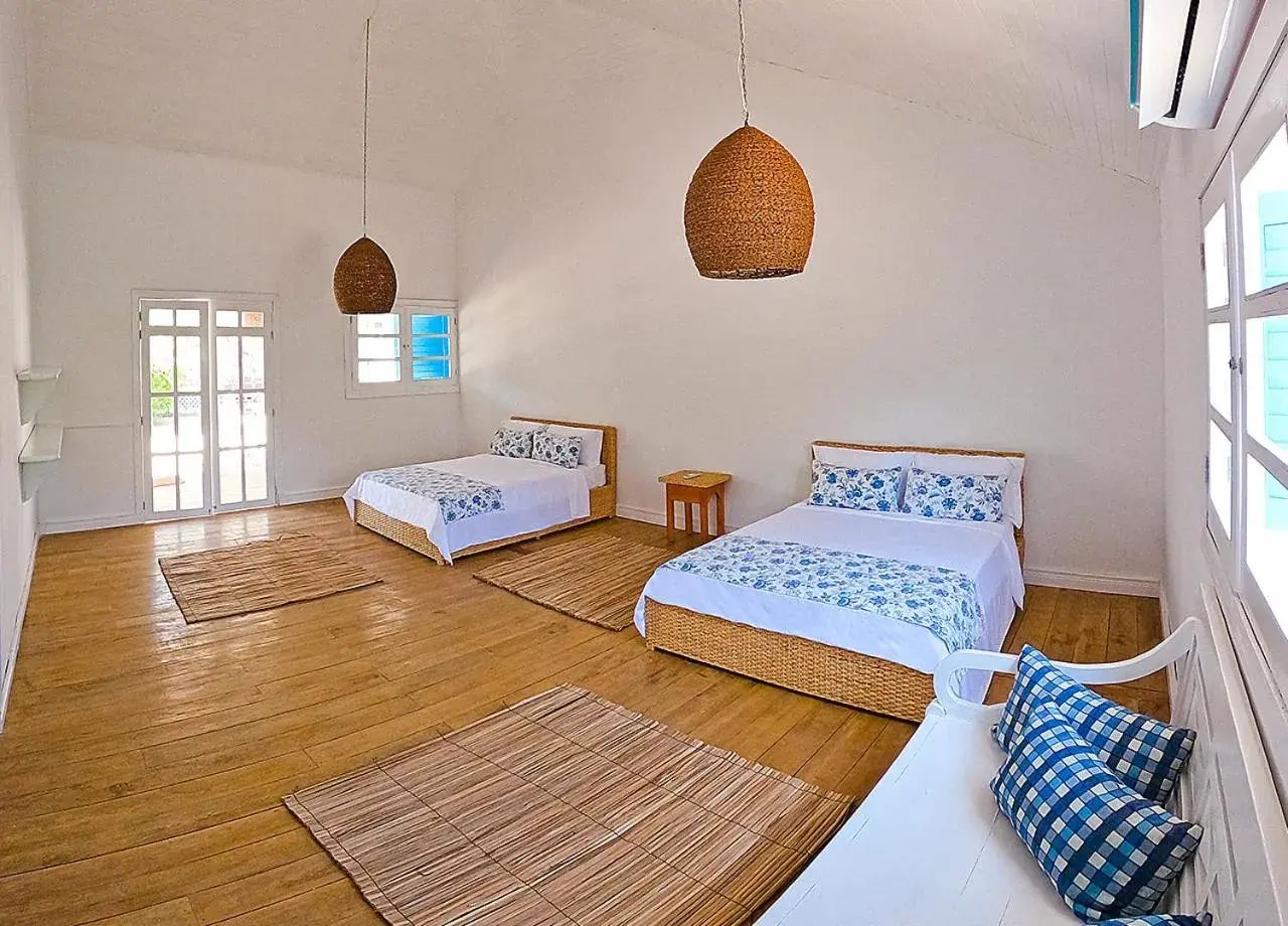 Family Room with Garden View in Hotel Agua Azul Beach Resort Family Room with Garden View in Hotel Agua Azul Beach Resort