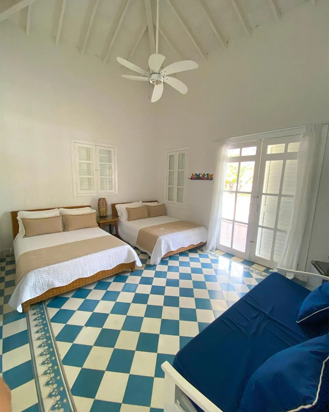 Sea view, Bed in Hotel Agua Azul Beach Resort