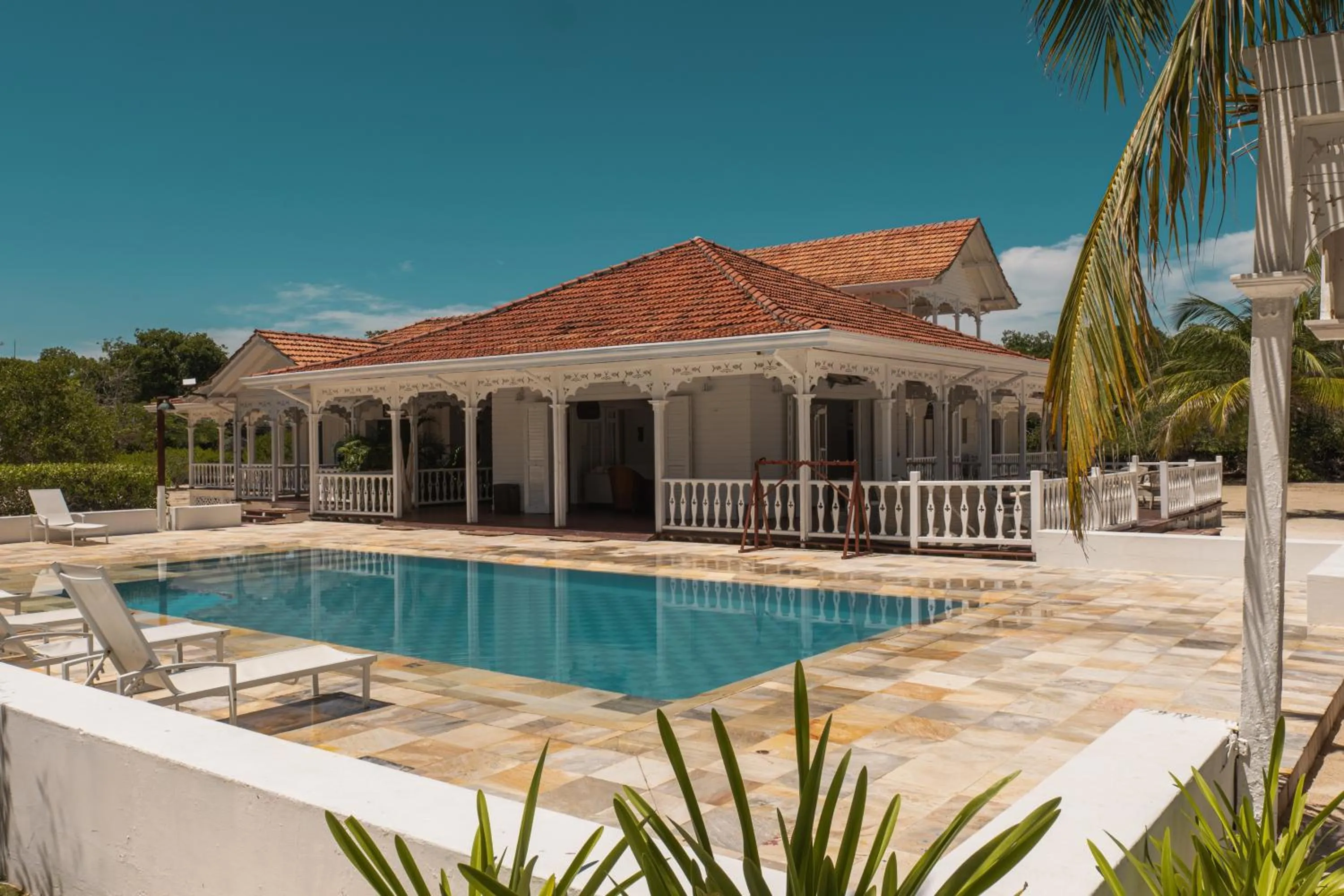 Property building in Hotel Agua Azul Beach Resort