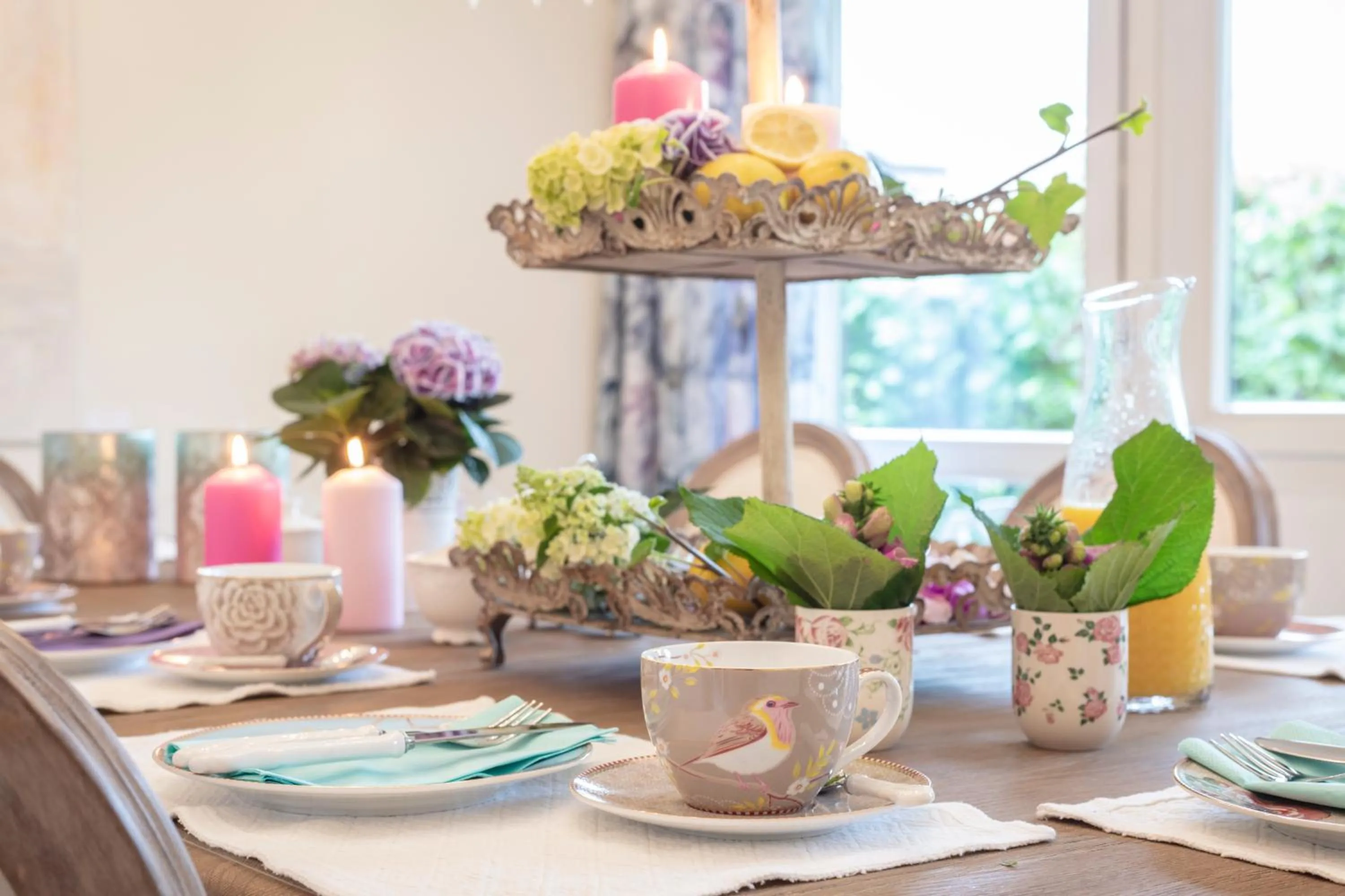 Buffet breakfast in Adolphine Garden