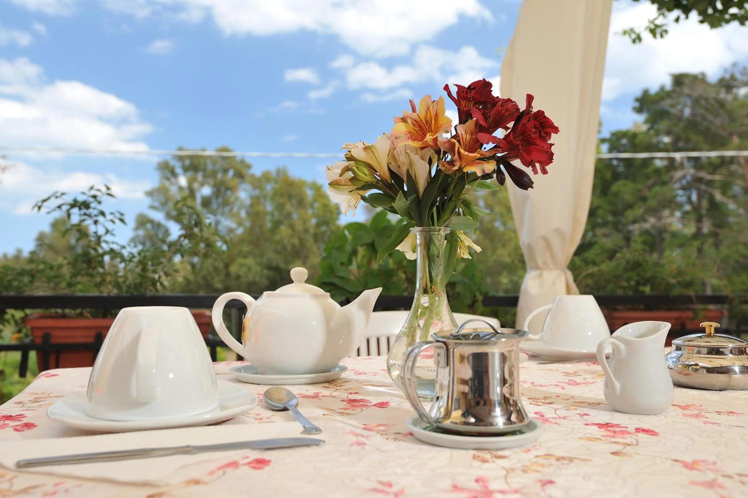 Italian breakfast in B&B Is Murdegus