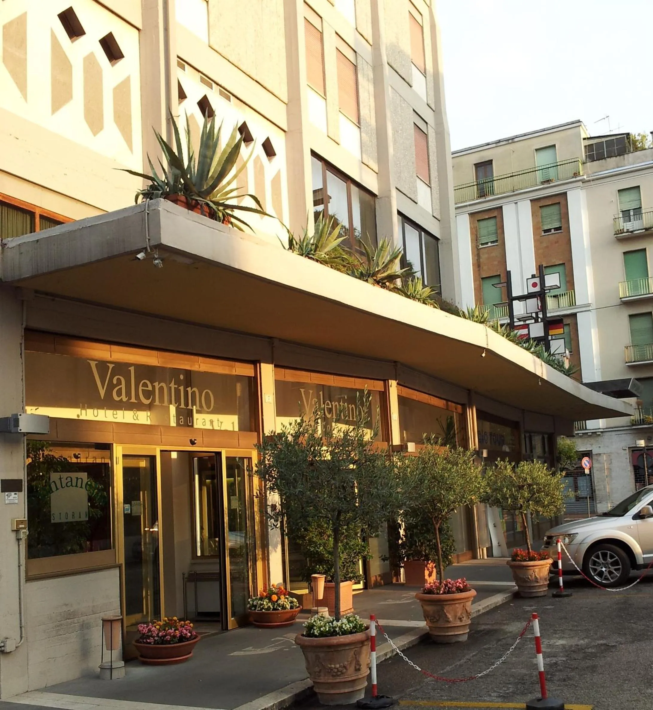 Facade/entrance in Hotel Valentino