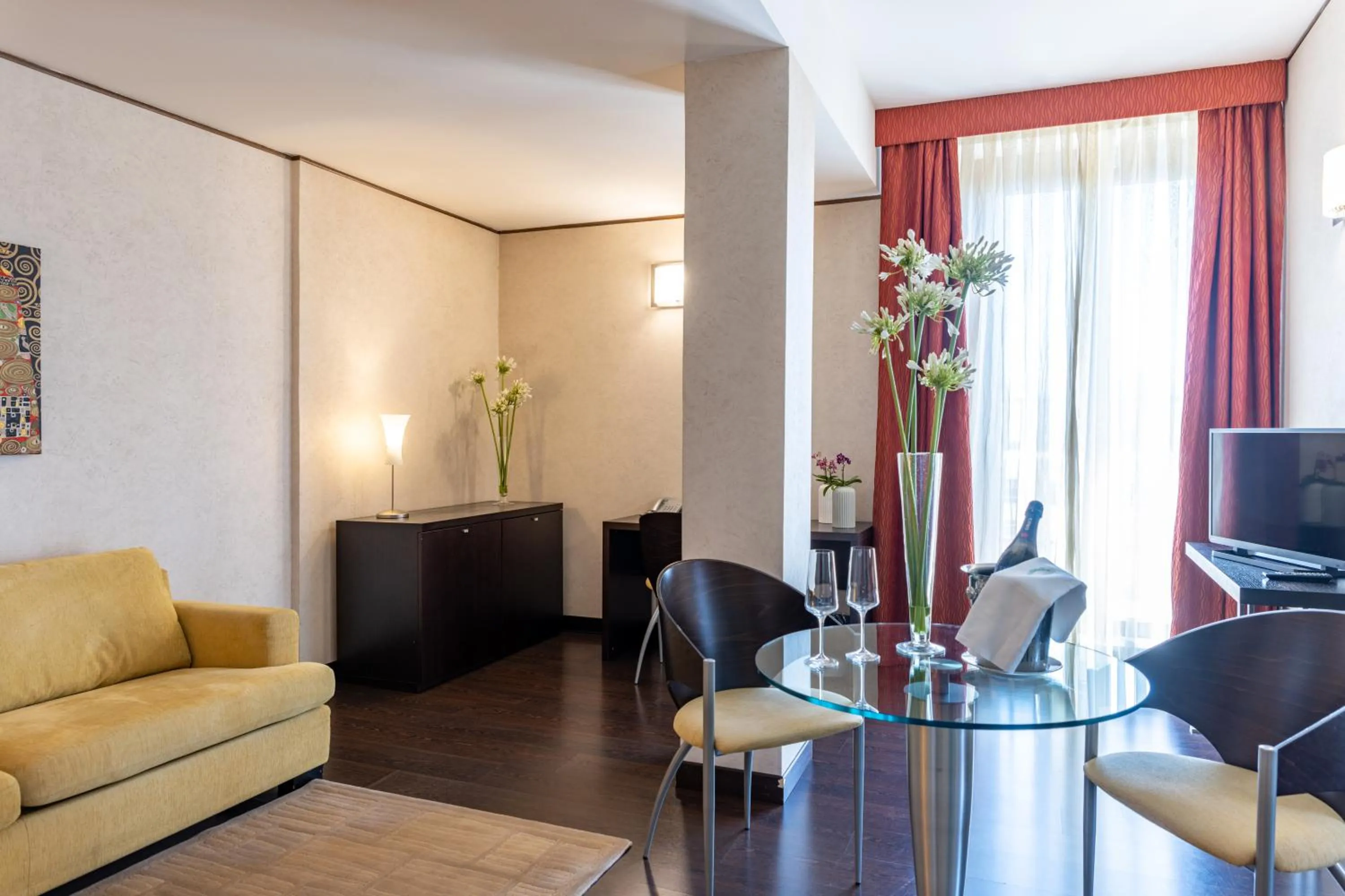 Living room in Hotel Valentino