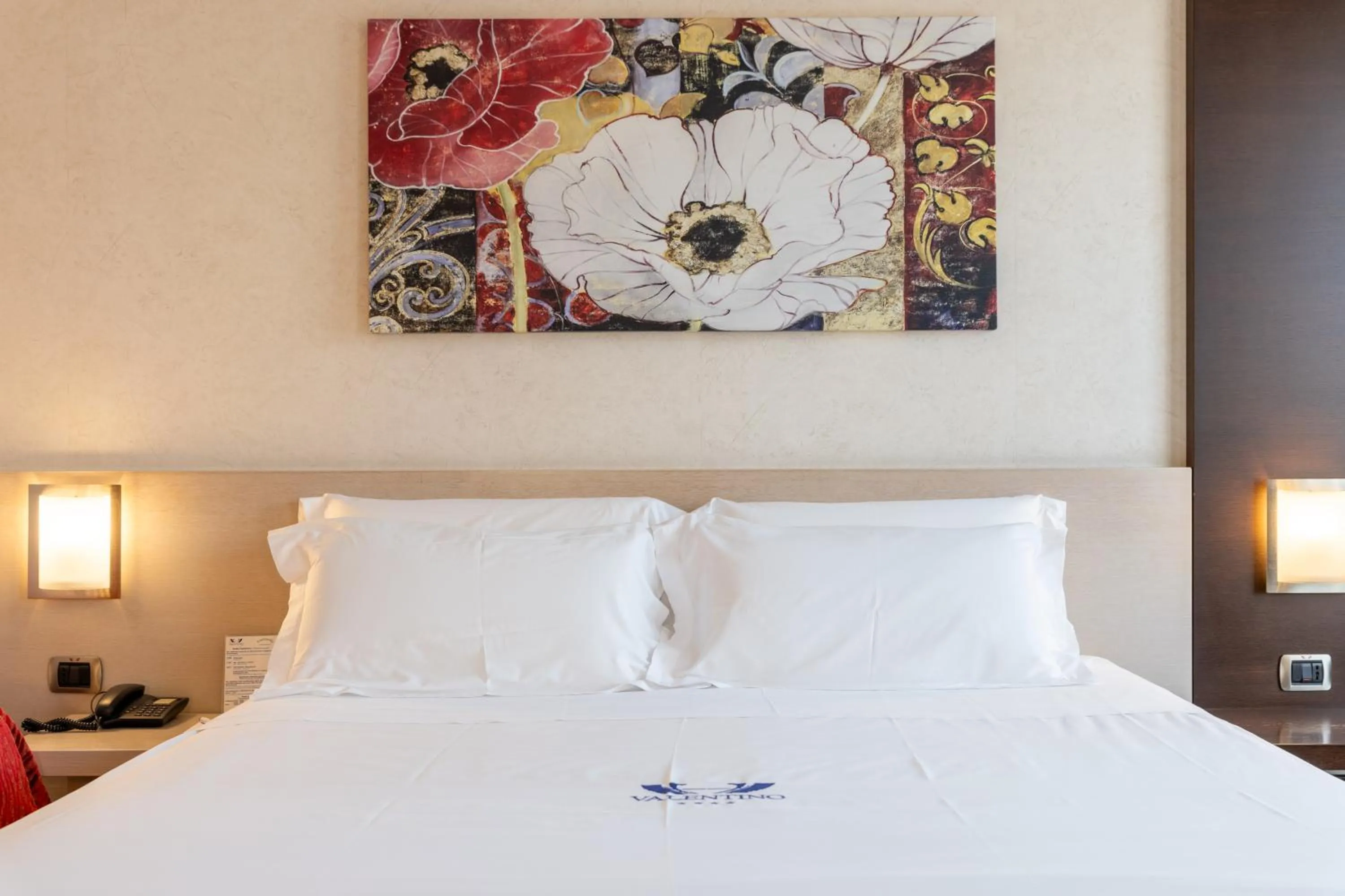 Bedroom, Bed in Hotel Valentino