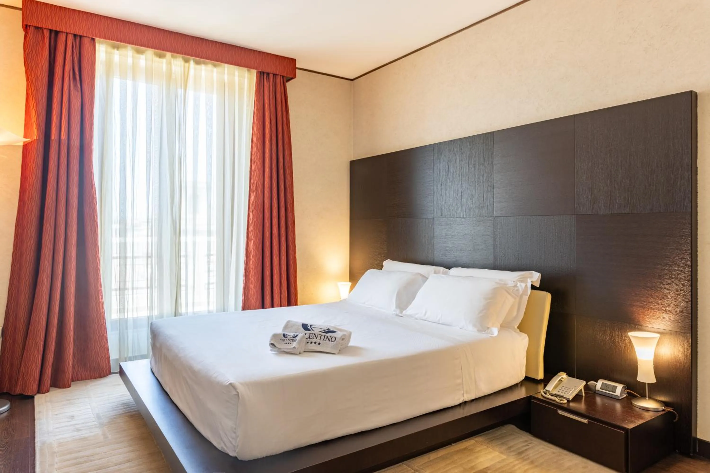 Bedroom, Bed in Hotel Valentino