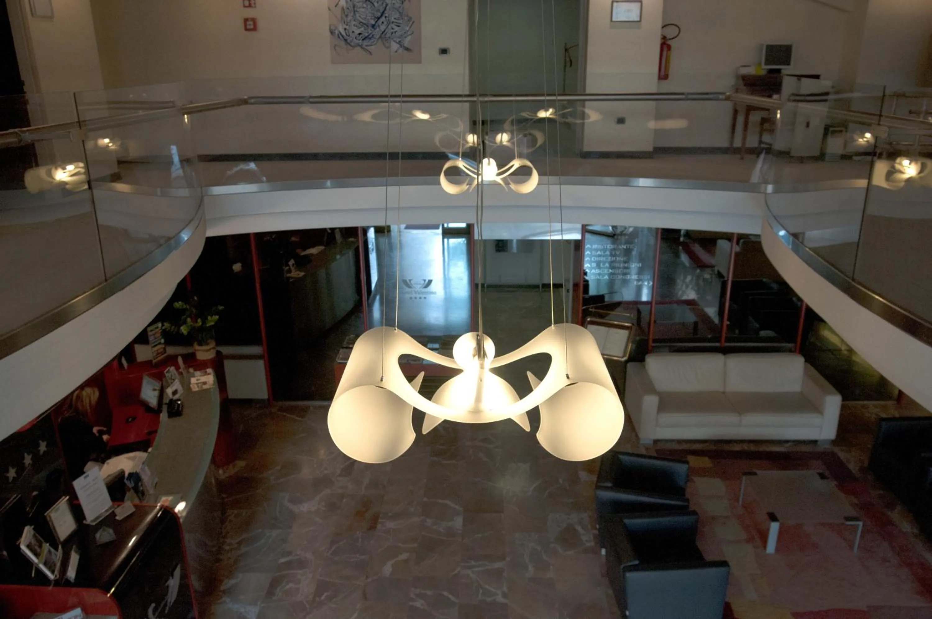 Lobby or reception in Hotel Valentino