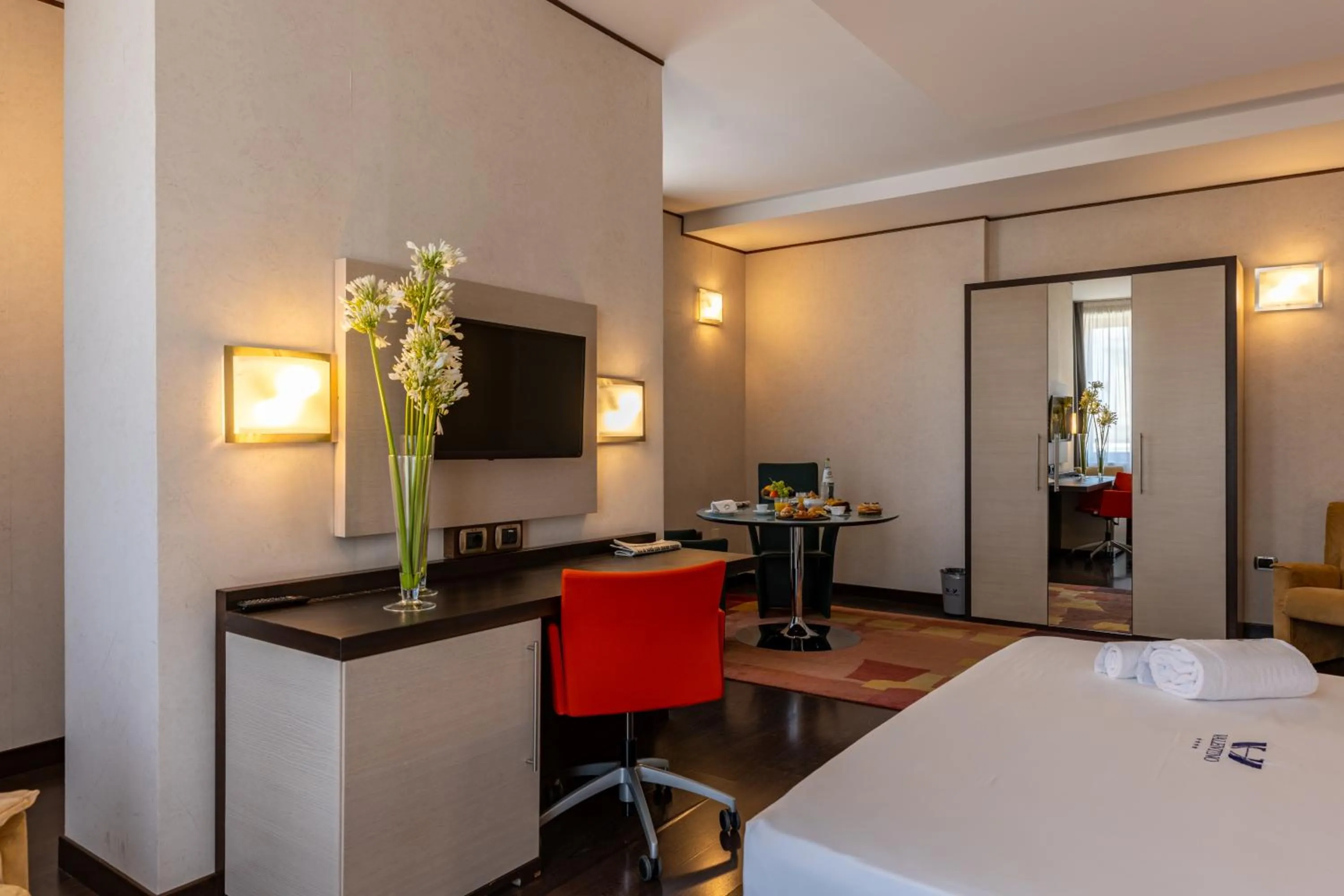 Bedroom in Hotel Valentino