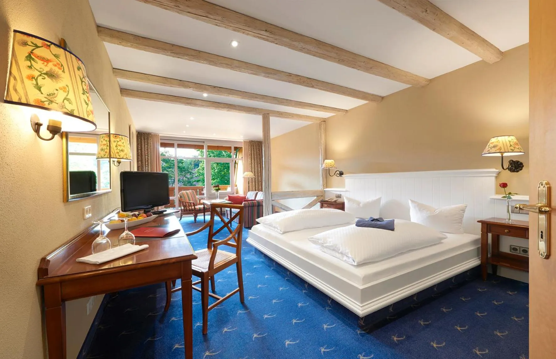 Photo of the whole room, Bed in Landhotel Krone