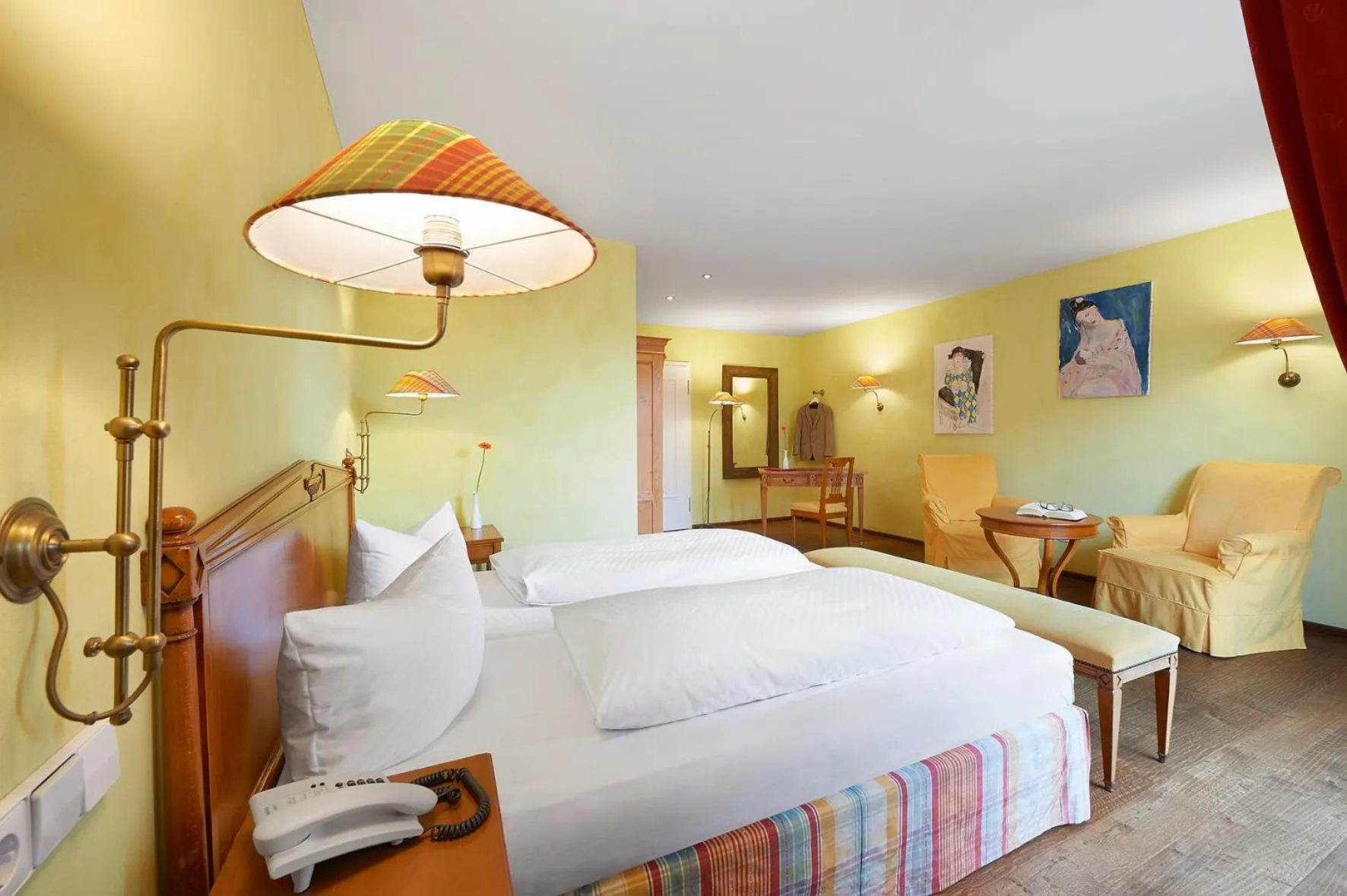 Bed in Landhotel Krone