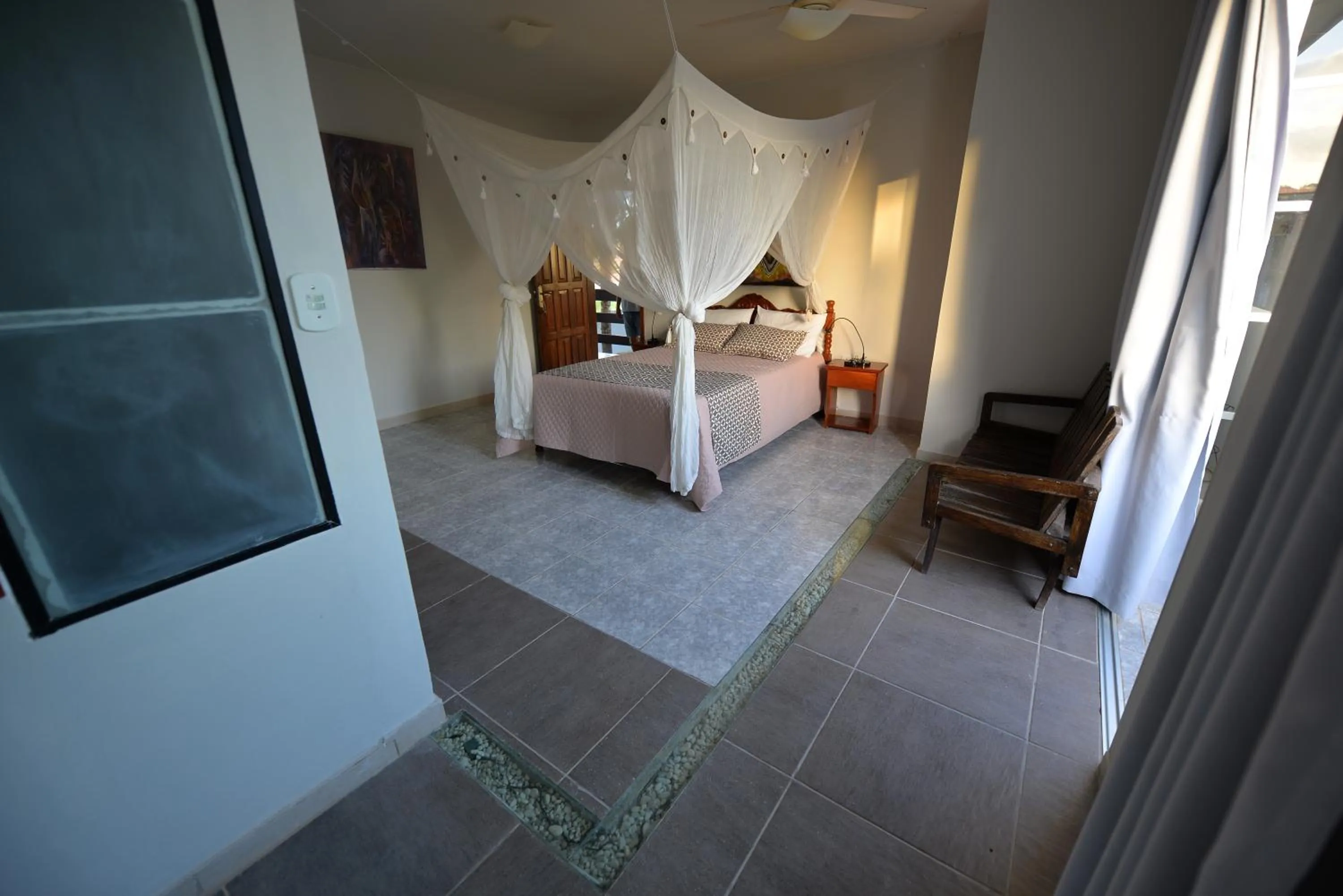Photo of the whole room, Bed in Pousada do Gunga