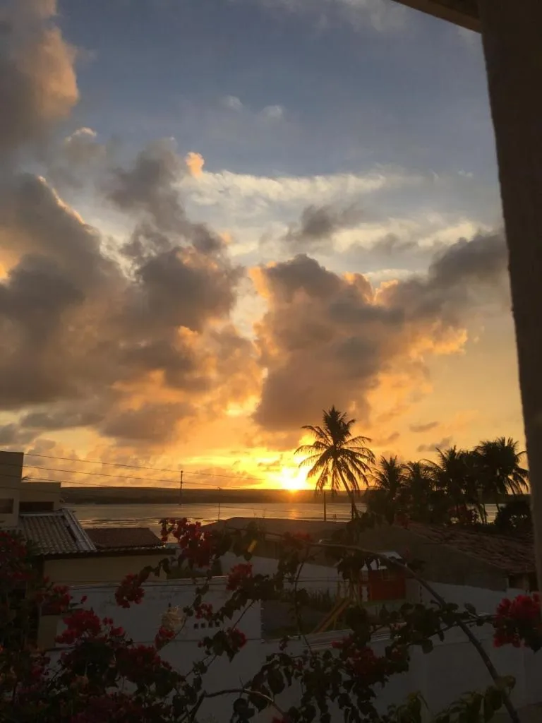 Sunset in Pousada do Gunga