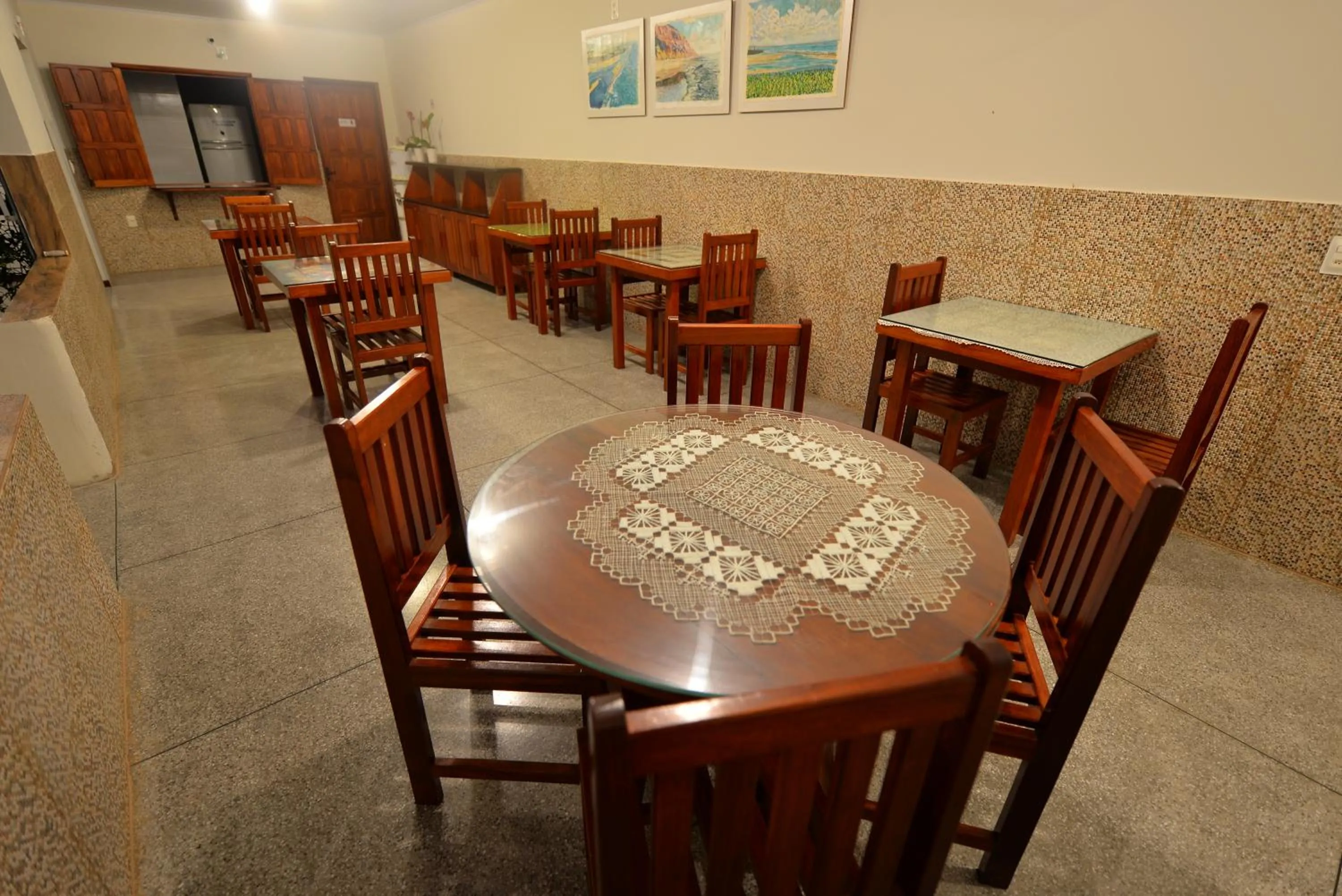 Dining area in Pousada do Gunga