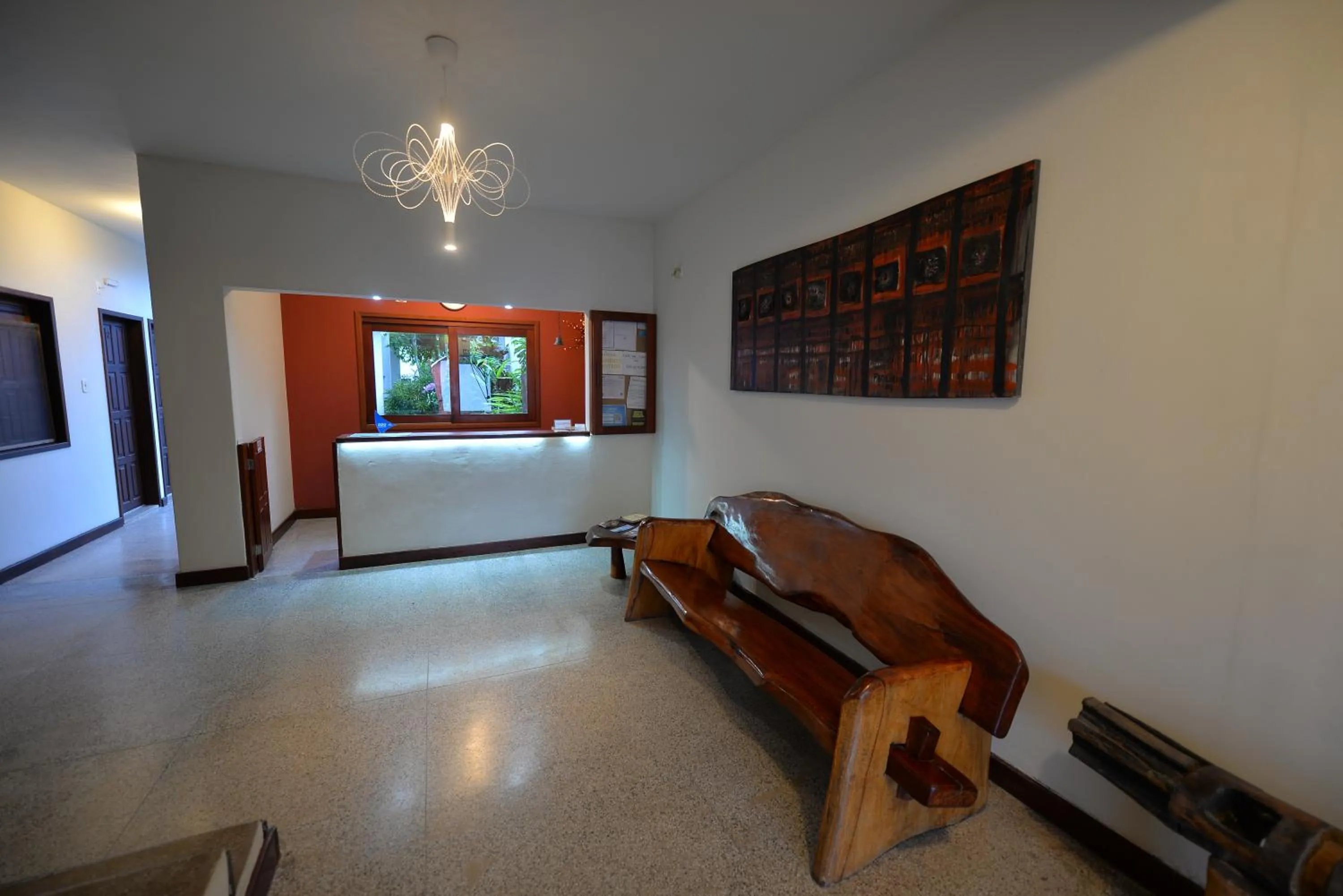 Lobby or reception in Pousada do Gunga